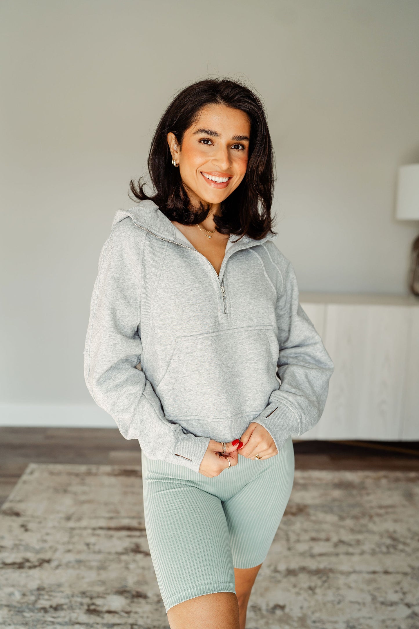 Scuba Quarter Zip Hoodie