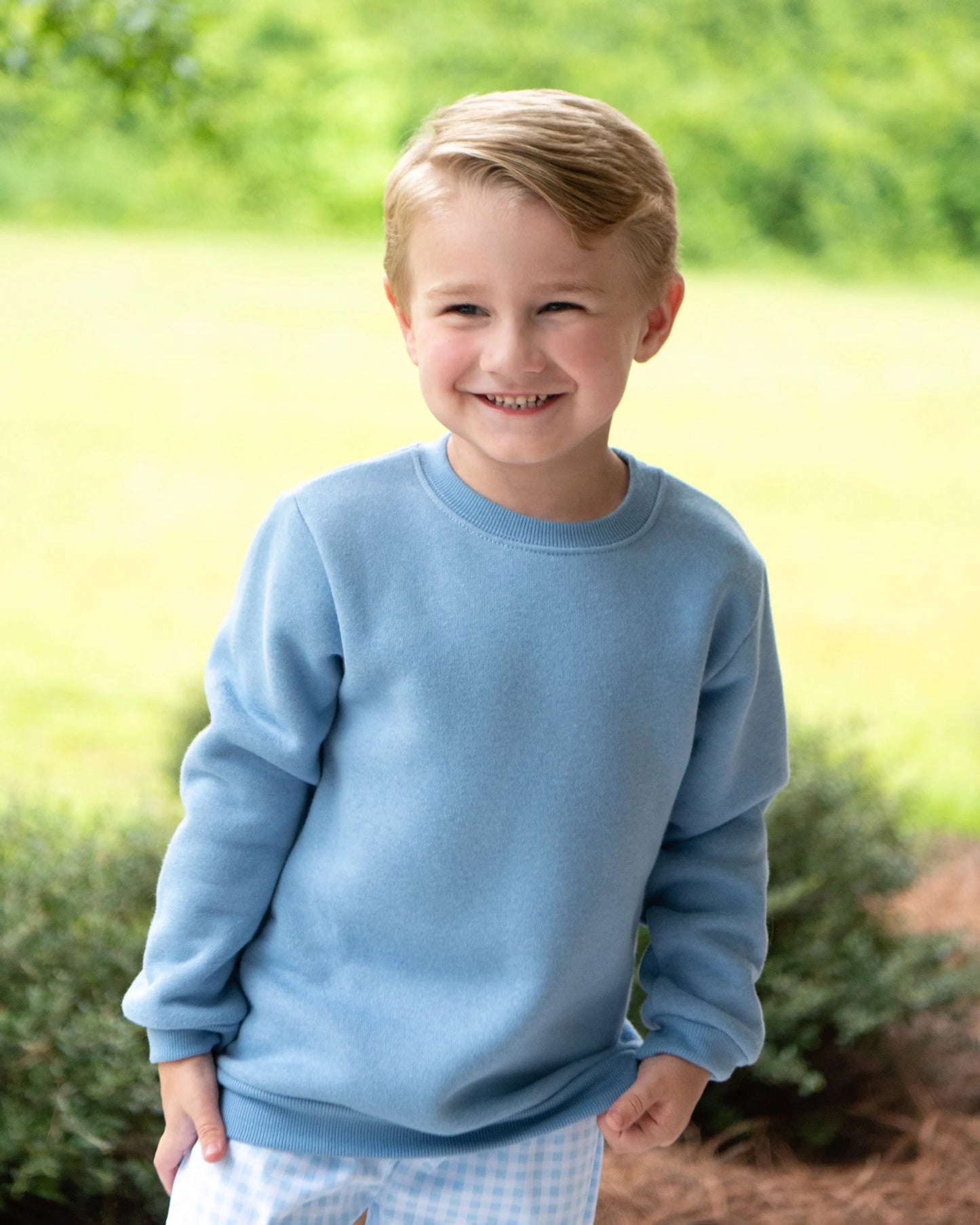 Cornflower Fleece Sweatshirt