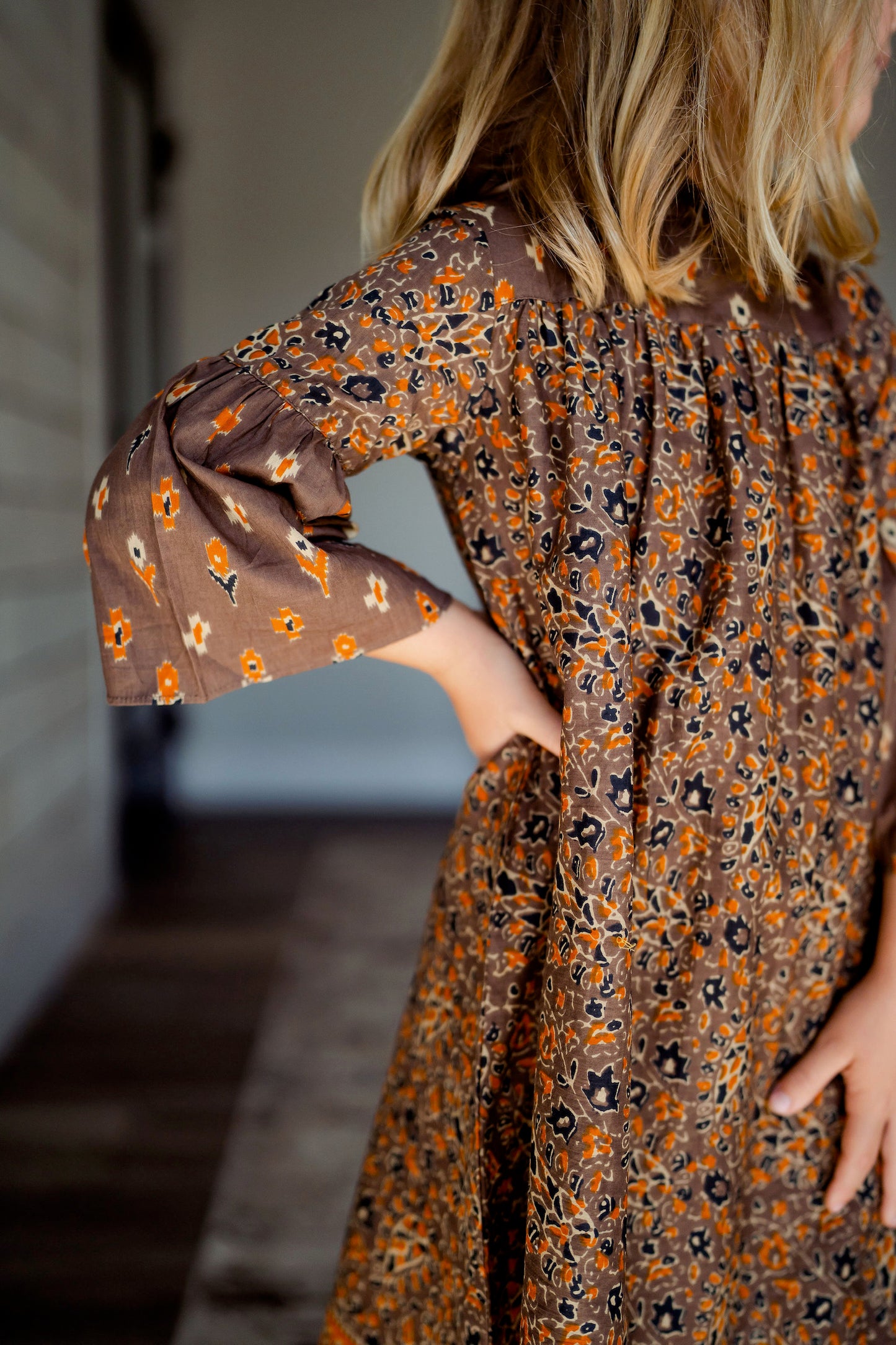 Paisley Pumpkin Dress
