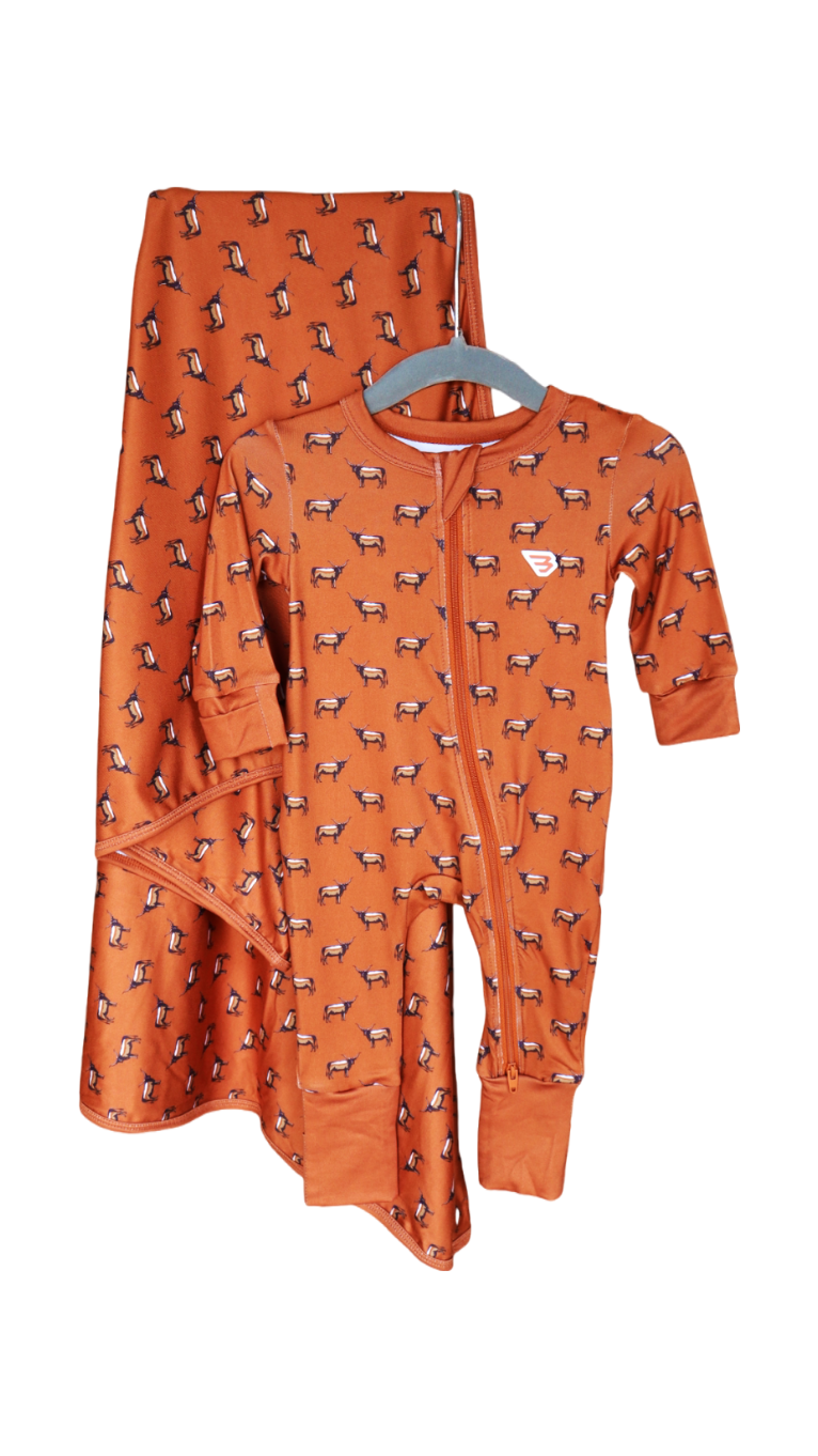 Baby Burlebo By The Horns Onesie