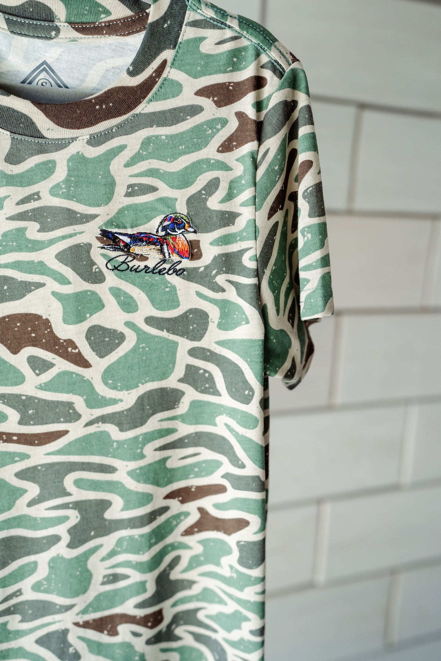 Boys Burlebo Retro Mallard Pocket Tee