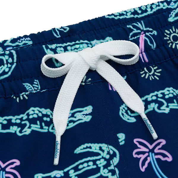 Chubbies Mini Neon Glades Toddler Swim Trunks