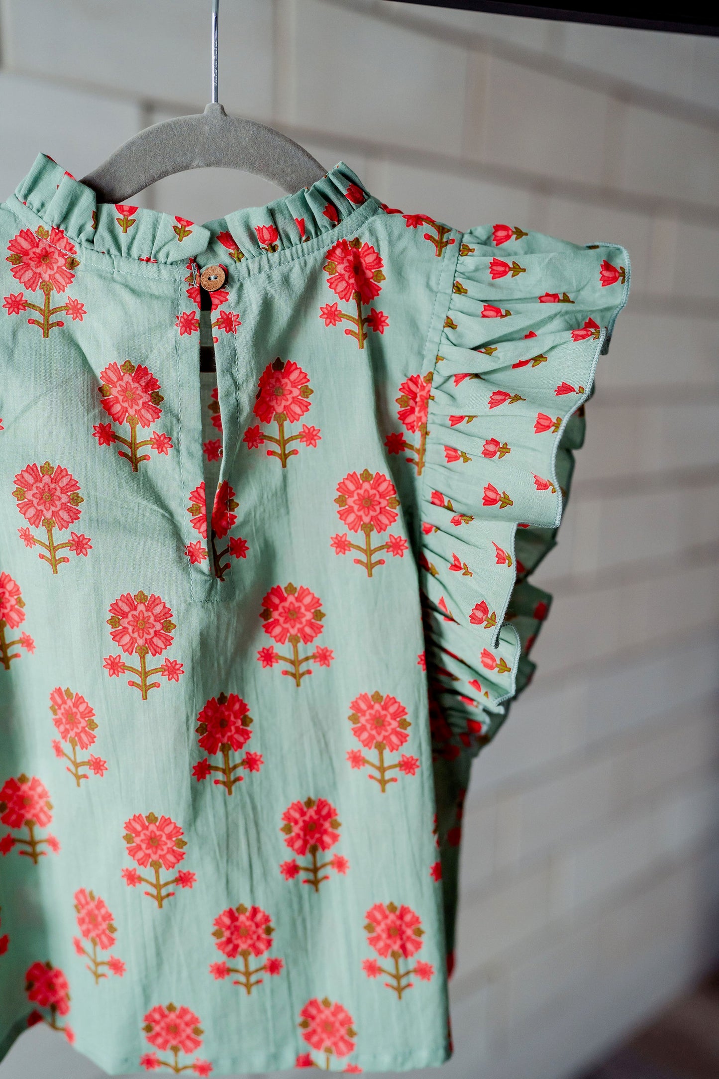 Floral Gardens Top & Skirt Set
