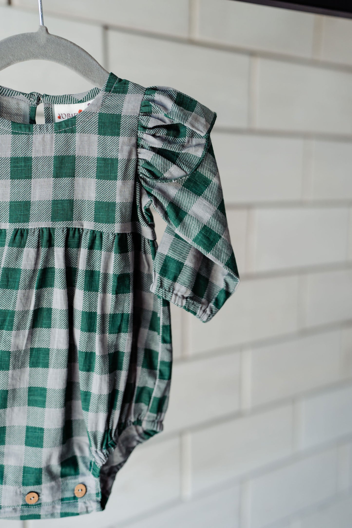 Grey+Green Baby Bubble