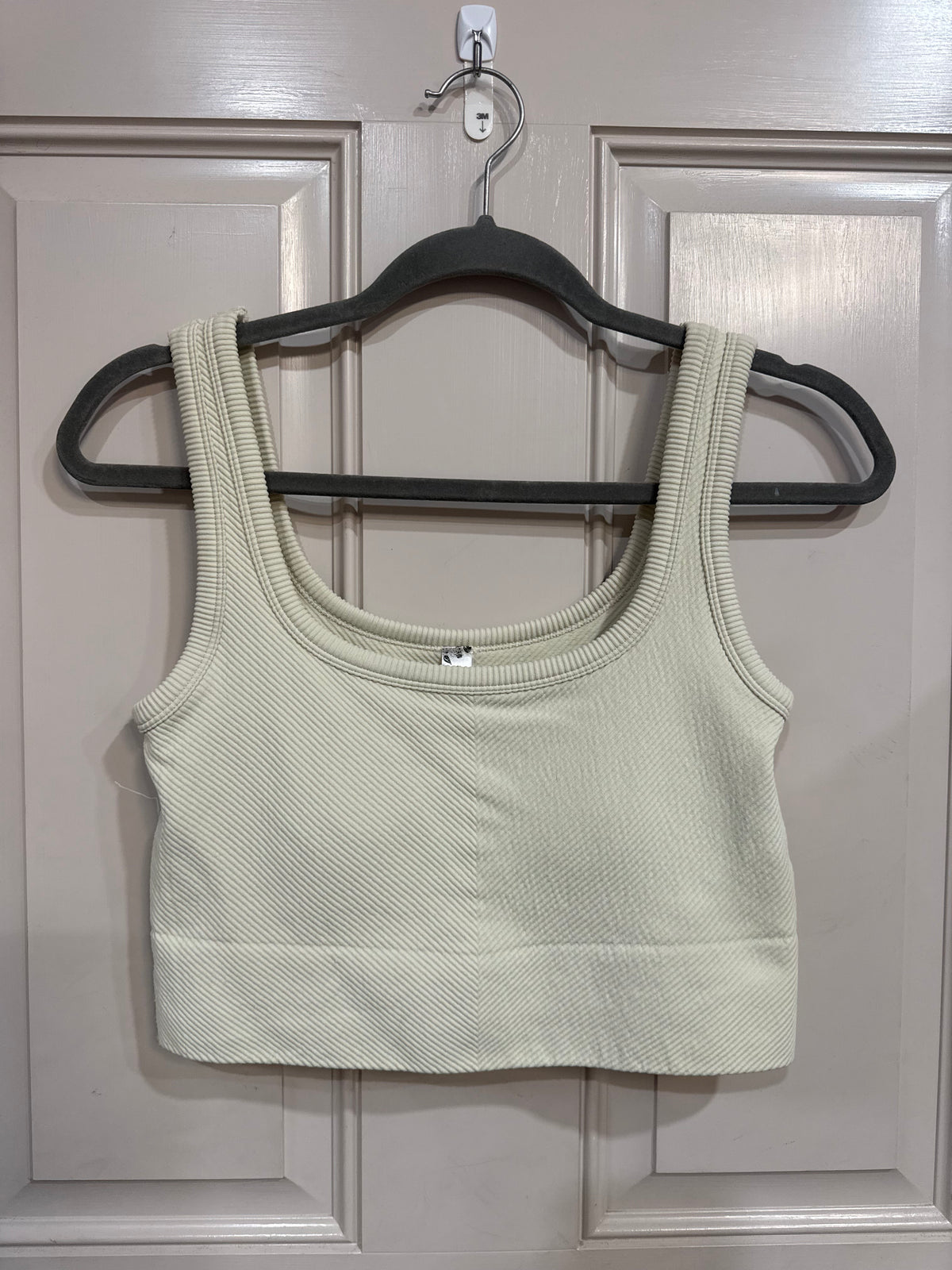Cropped padded tank