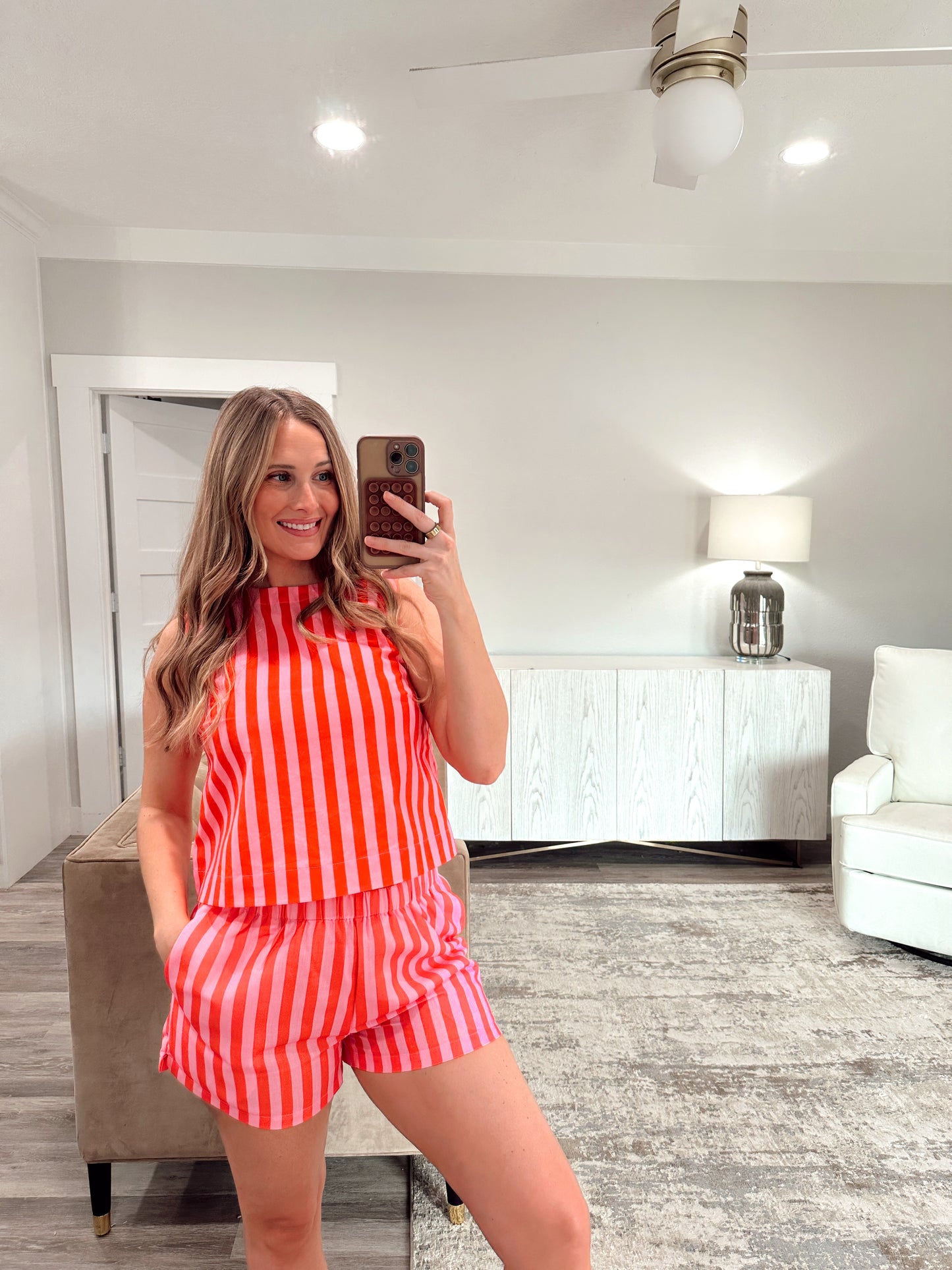 Punchy Striped Tank Top