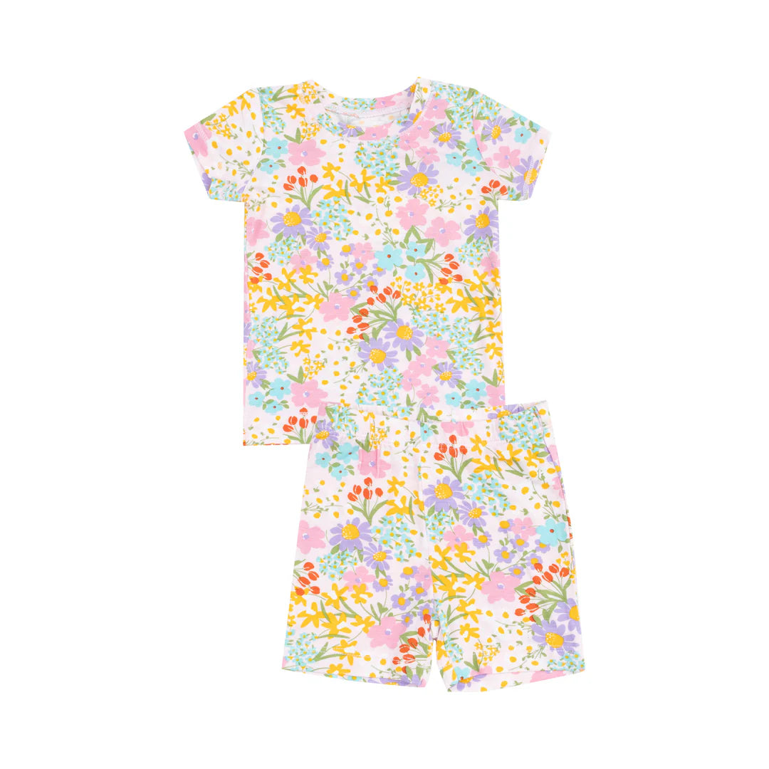 Angel Dear Amelia Floral Short Loungewear Set