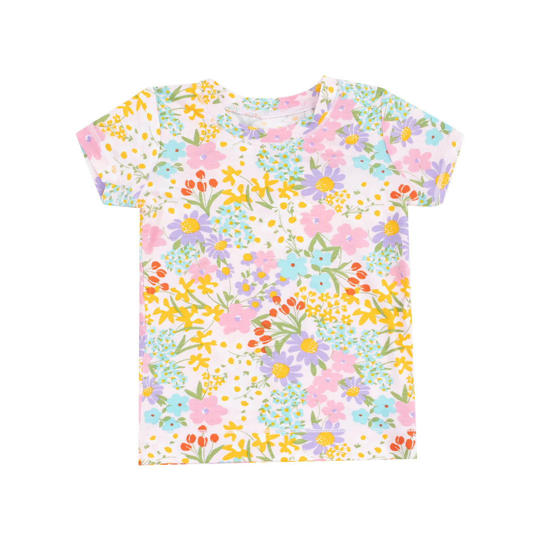 Angel Dear Amelia Floral Short Loungewear Set