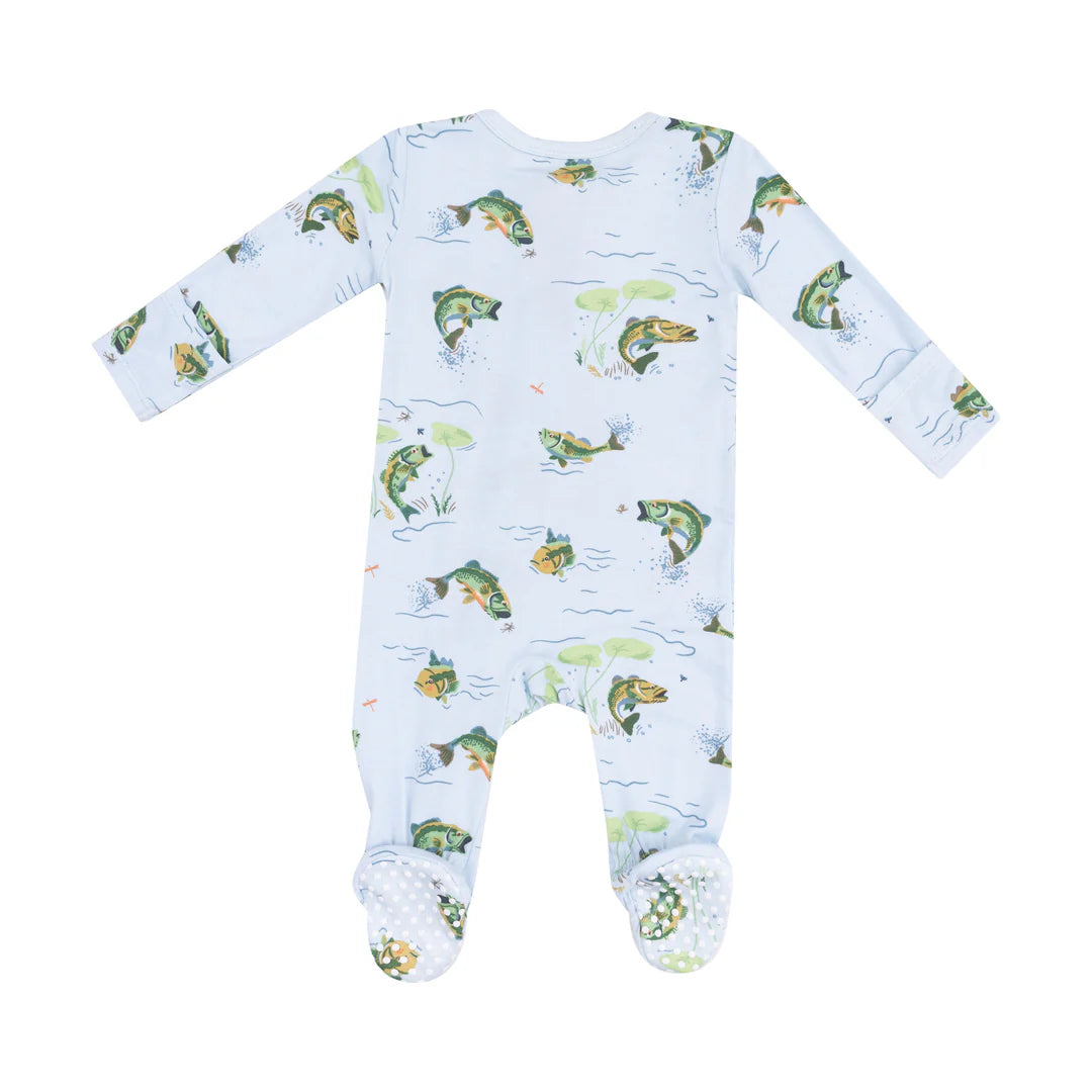 Angel Dear Bass Zipper Footie