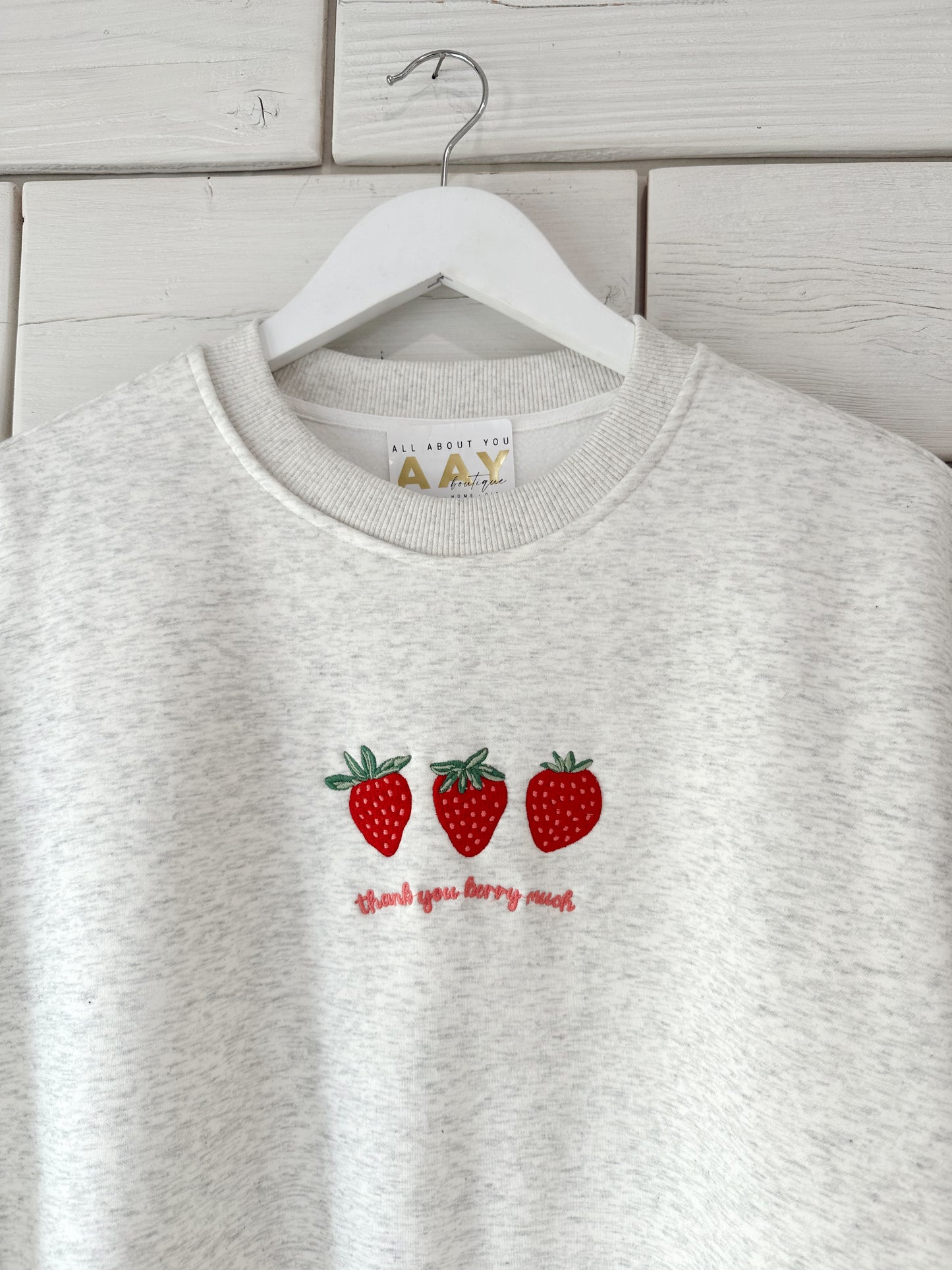 Thank You Berry Much Sweatshirt