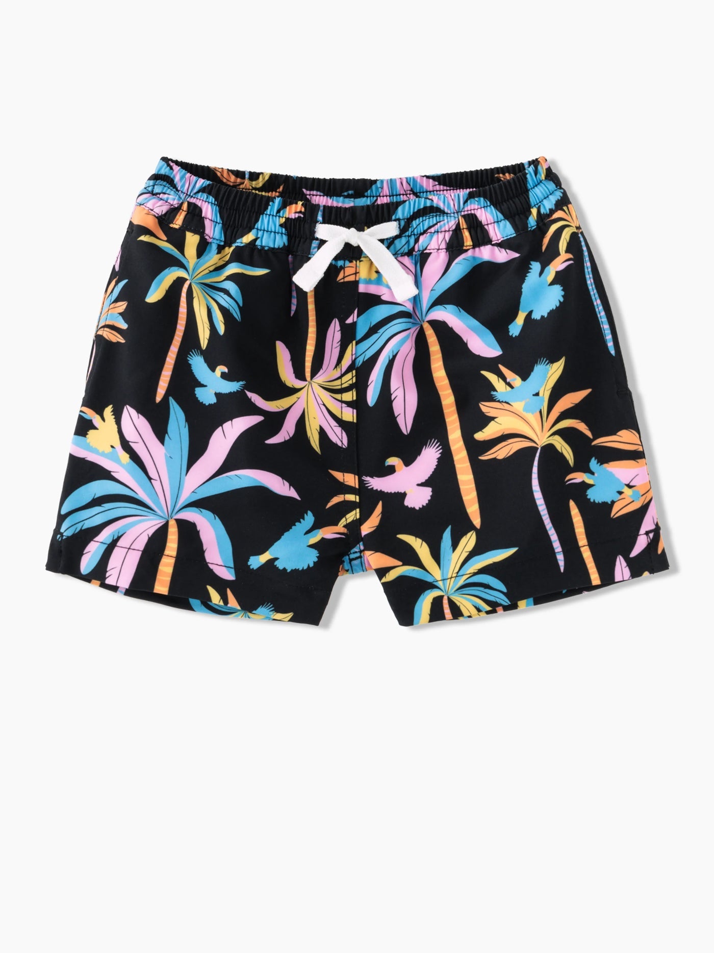 Chubbies Kids Swim Trunks - The Black Light Nights