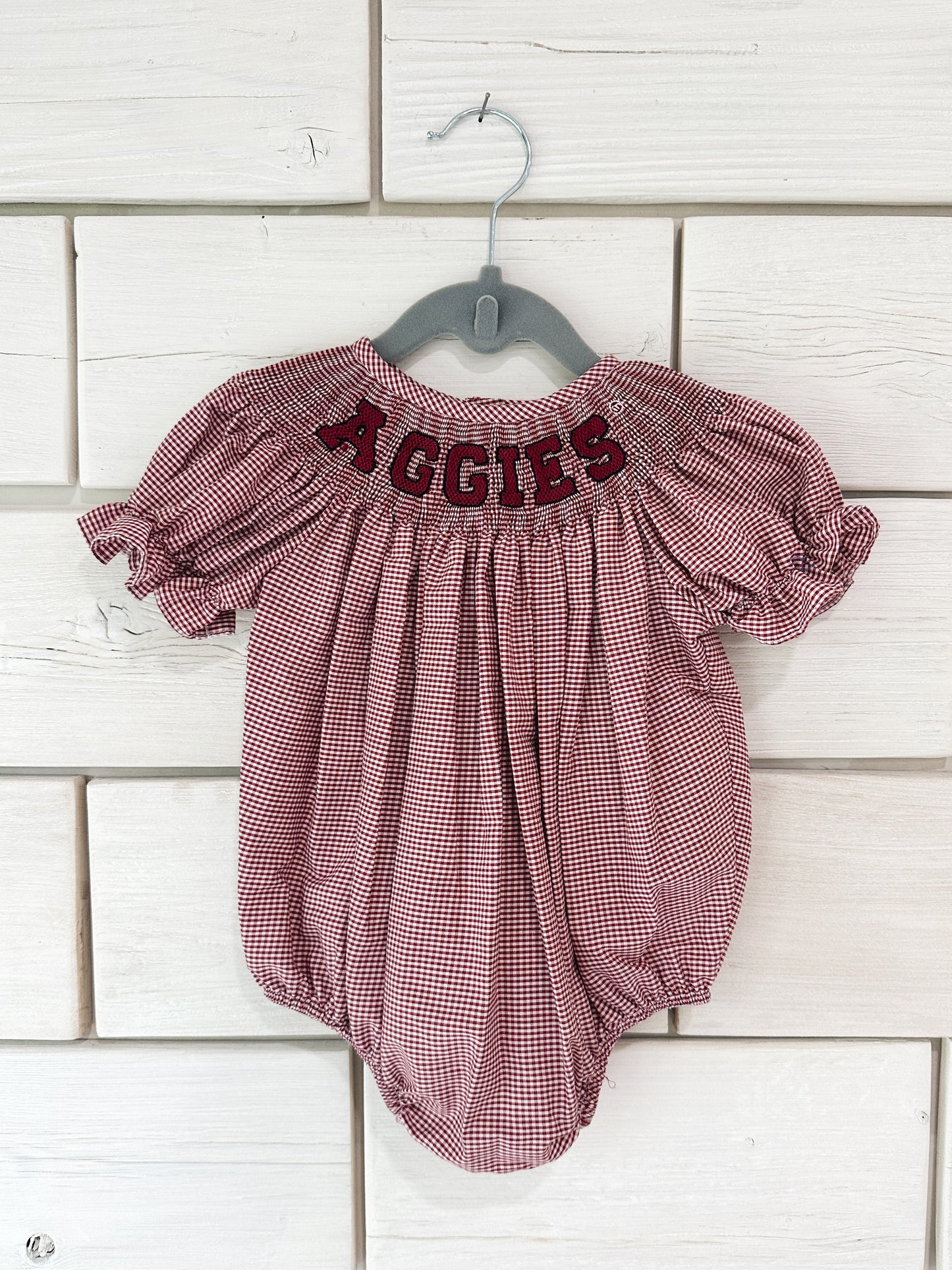 Texas Aggies Smocked Bishop Bubble