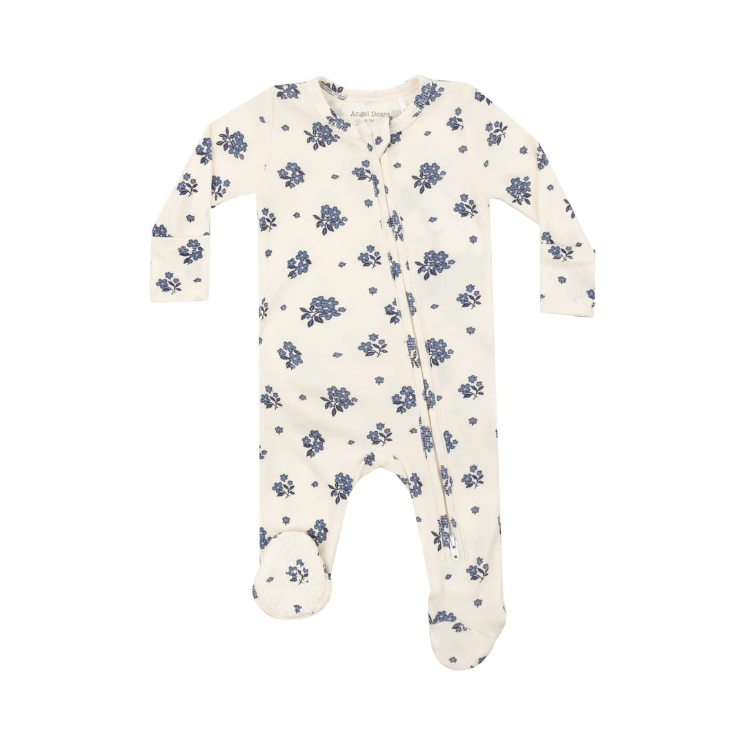 Angel Dear Petite Bouquets Ruffle Back Footie