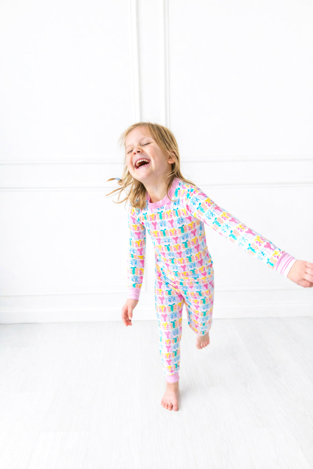 Poppy Kids Co Floral Gift PJ Set