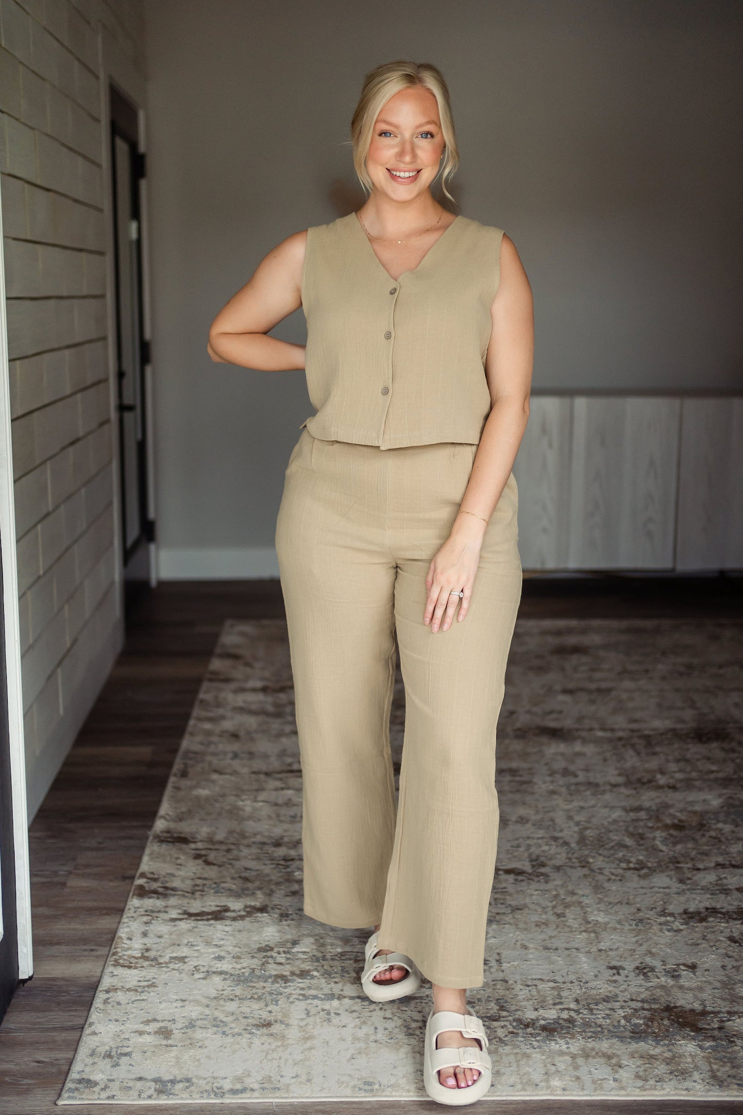 Lightweight Cotton Gauze Pants