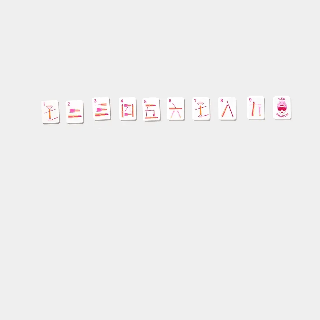 Mini Mahjer | Bubbles & Bows Edition