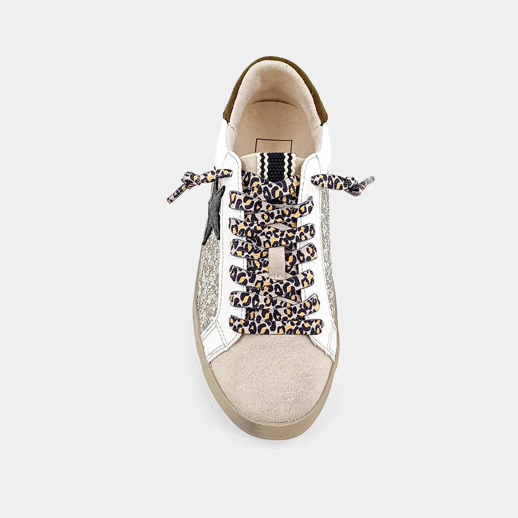 Paula Youth Sneaker - Pearl Glitter