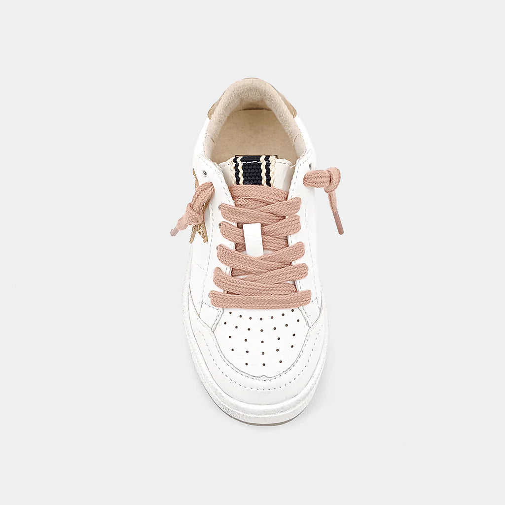 Paz Toddler Sneaker - Taupe Snake