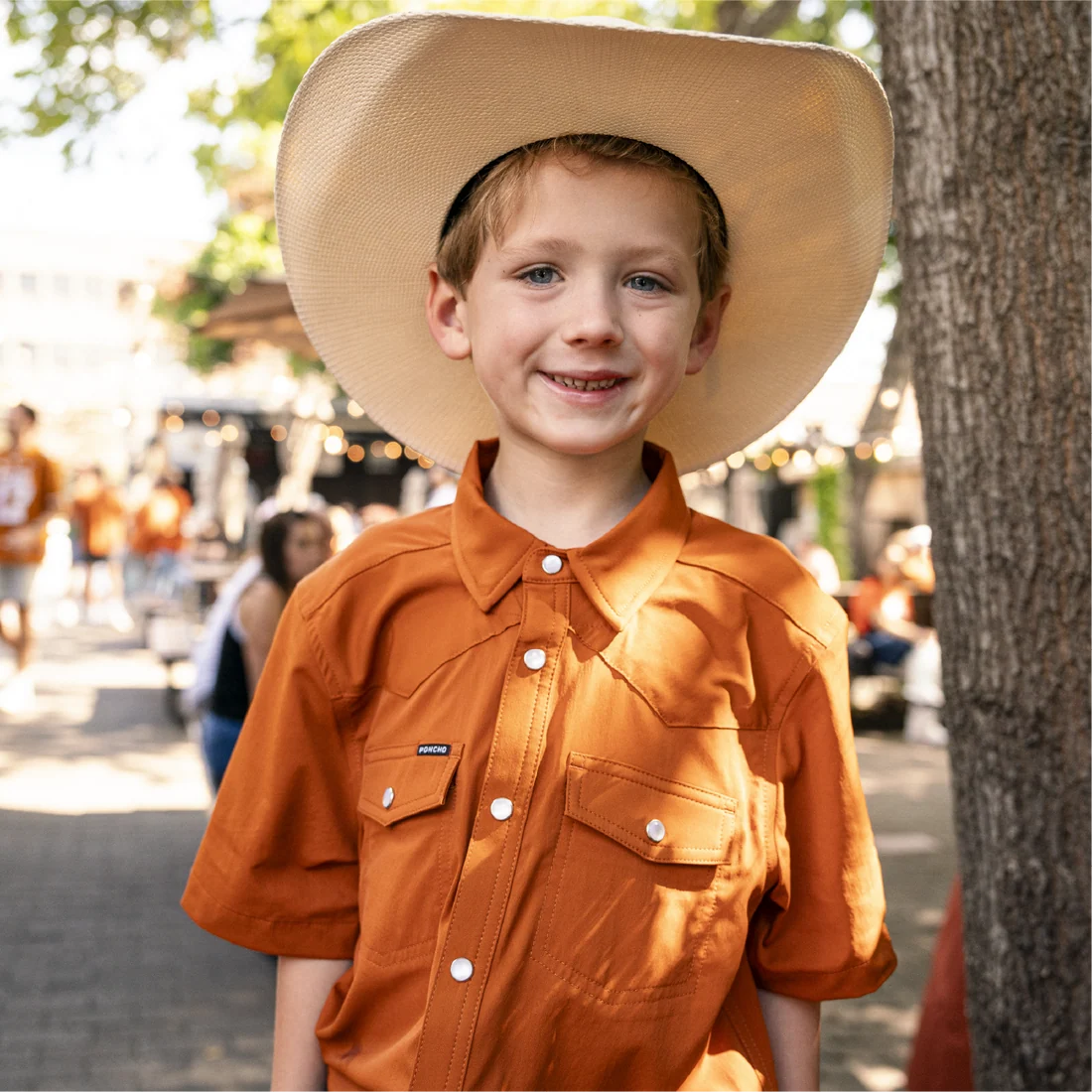 Poncho Kids Western | The Spur