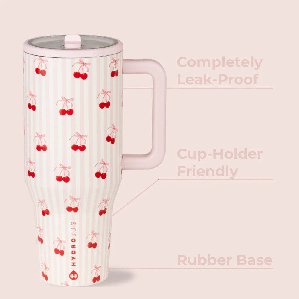 HydroJug Traveler 40oz - Sweet Cherry