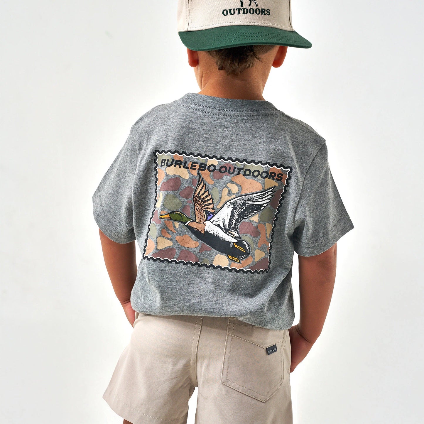 Toddler Burlebo Mallard Duck Stamp Tee