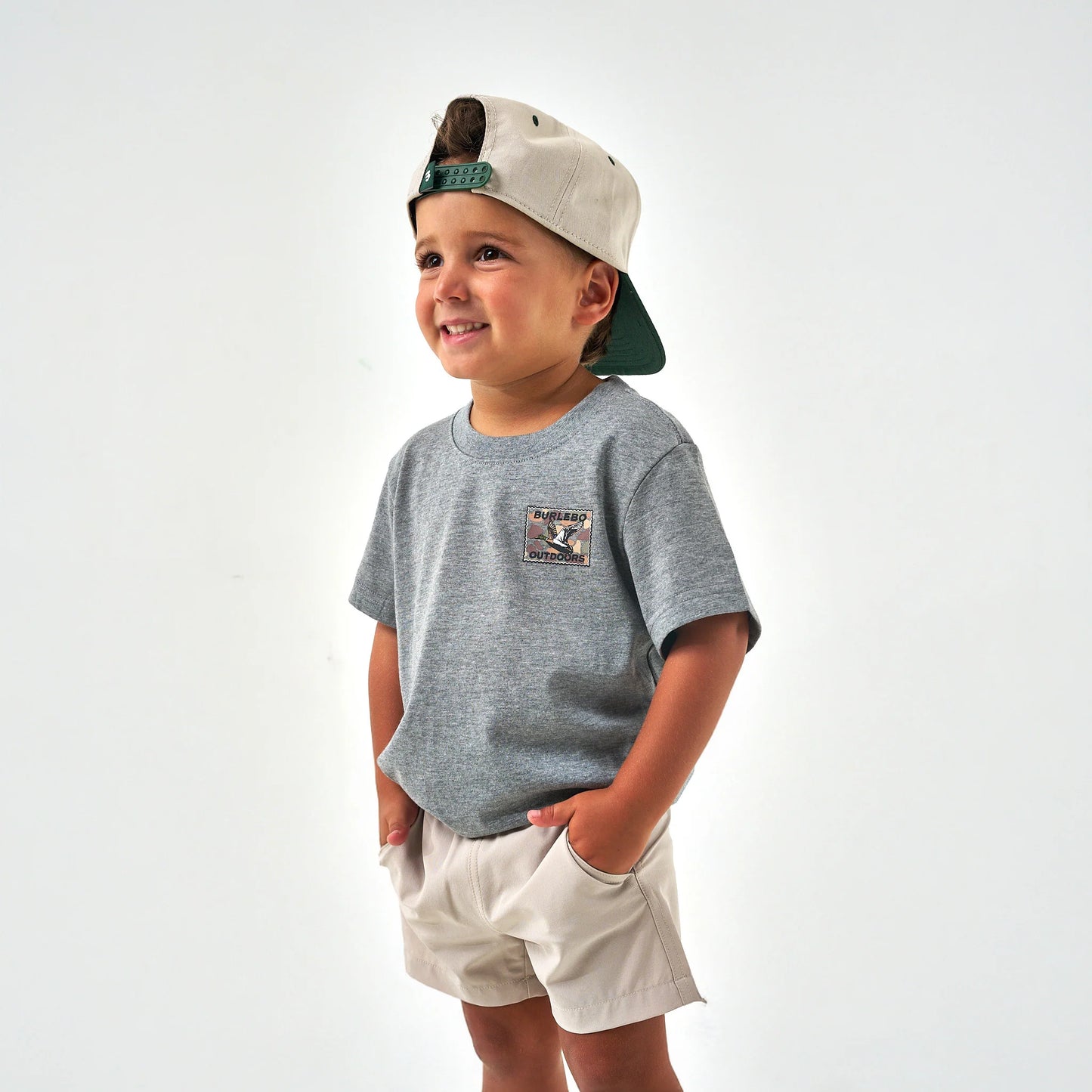 Toddler Burlebo Mallard Duck Stamp Tee