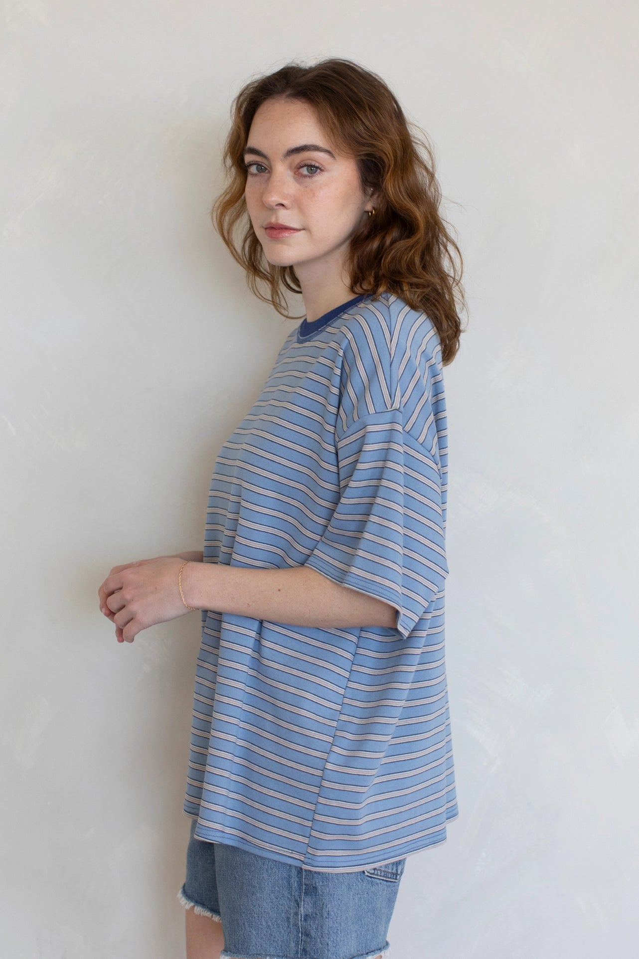 Cassie Striped Tee