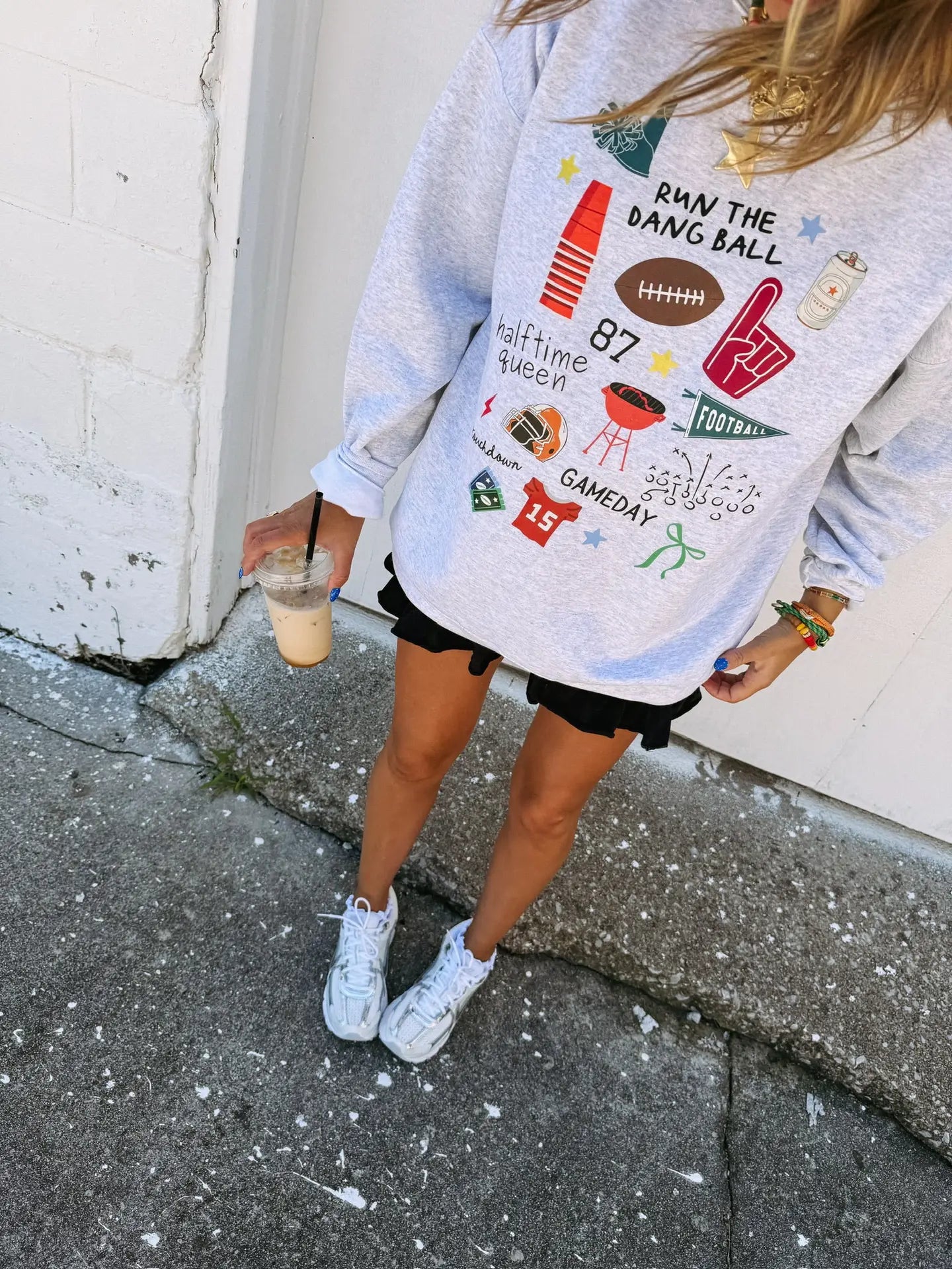 Run the Dang Ball Graphic Sweatshirt