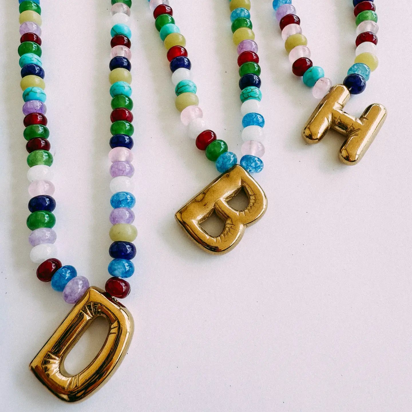 Beaded Initial Necklace *PRE-ORDER*