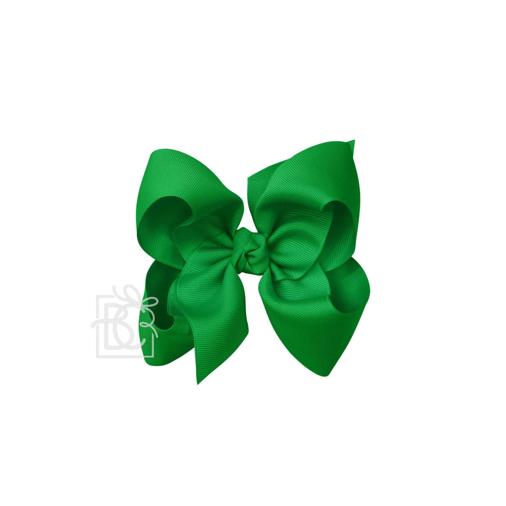 Grosgrain Double Knot Bow | Emerald