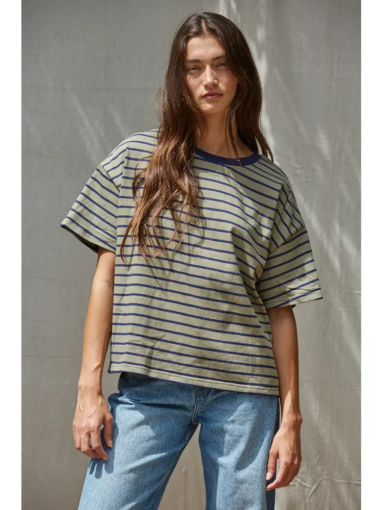 Landon Oversized Cotton Tee