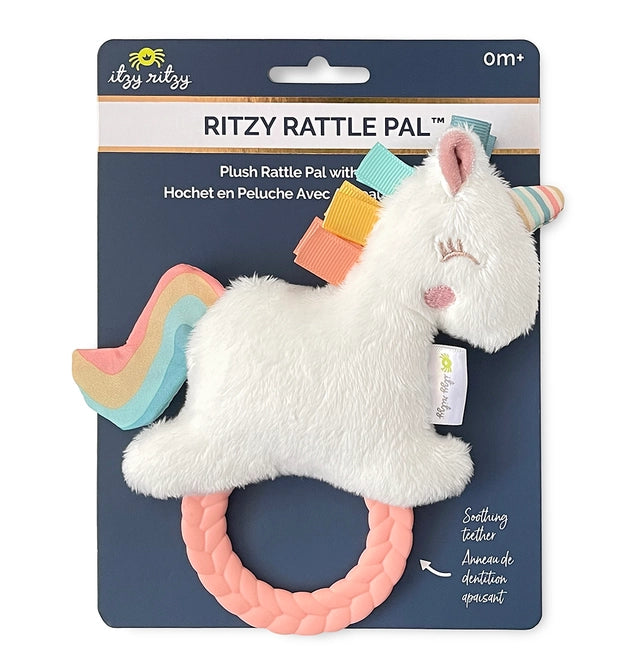 Ritzy Rattle Pal™ with Teether - Unicorn