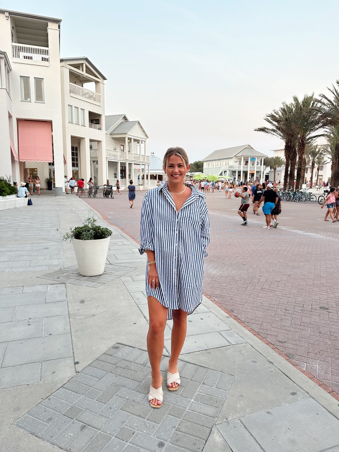 Jane Oversized Shirt Dress