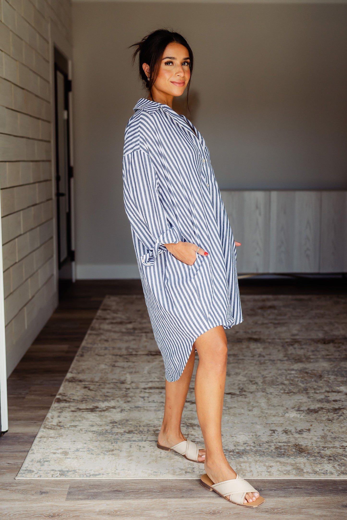 Jane Oversized Shirt Dress