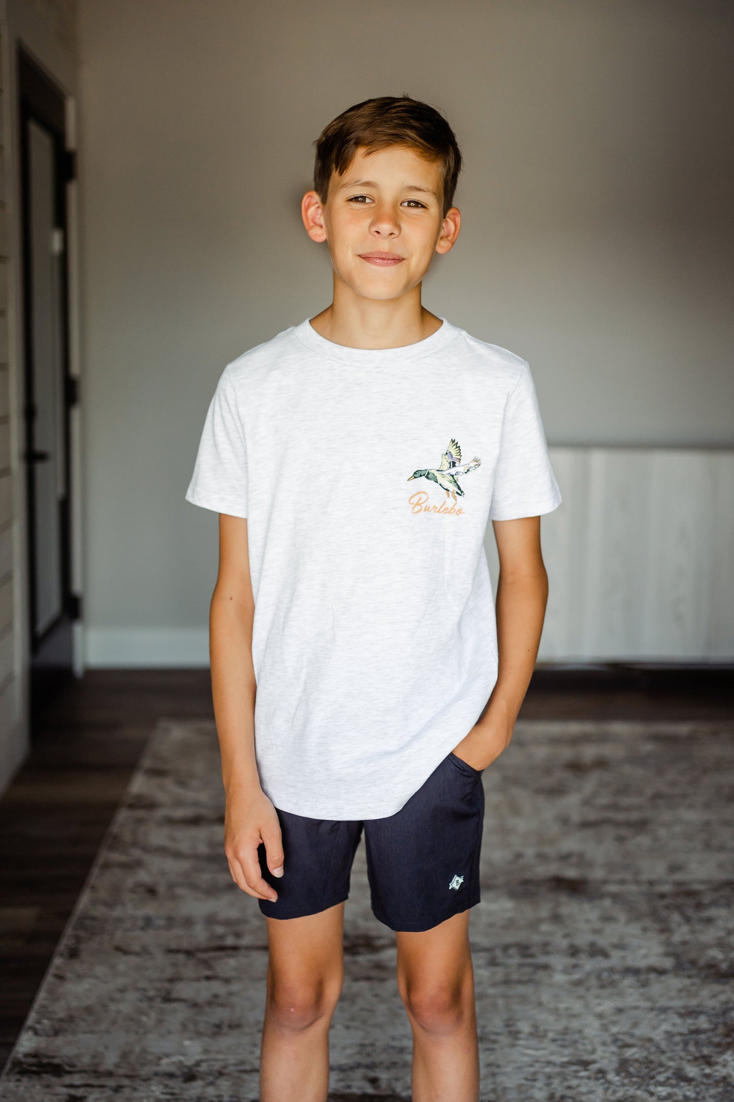 Boys Burlebo Diving Duck Tee