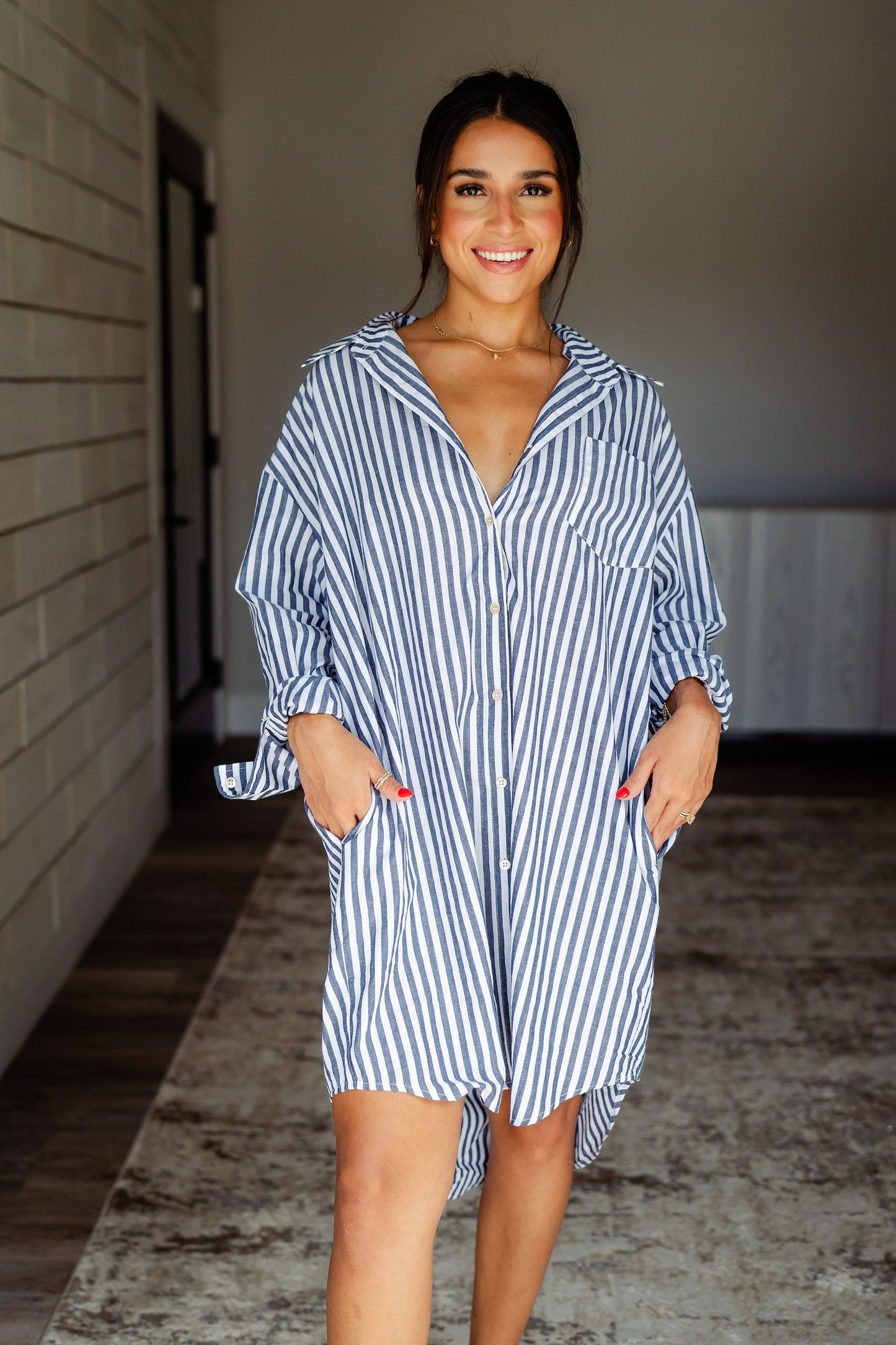 Jane Oversized Shirt Dress