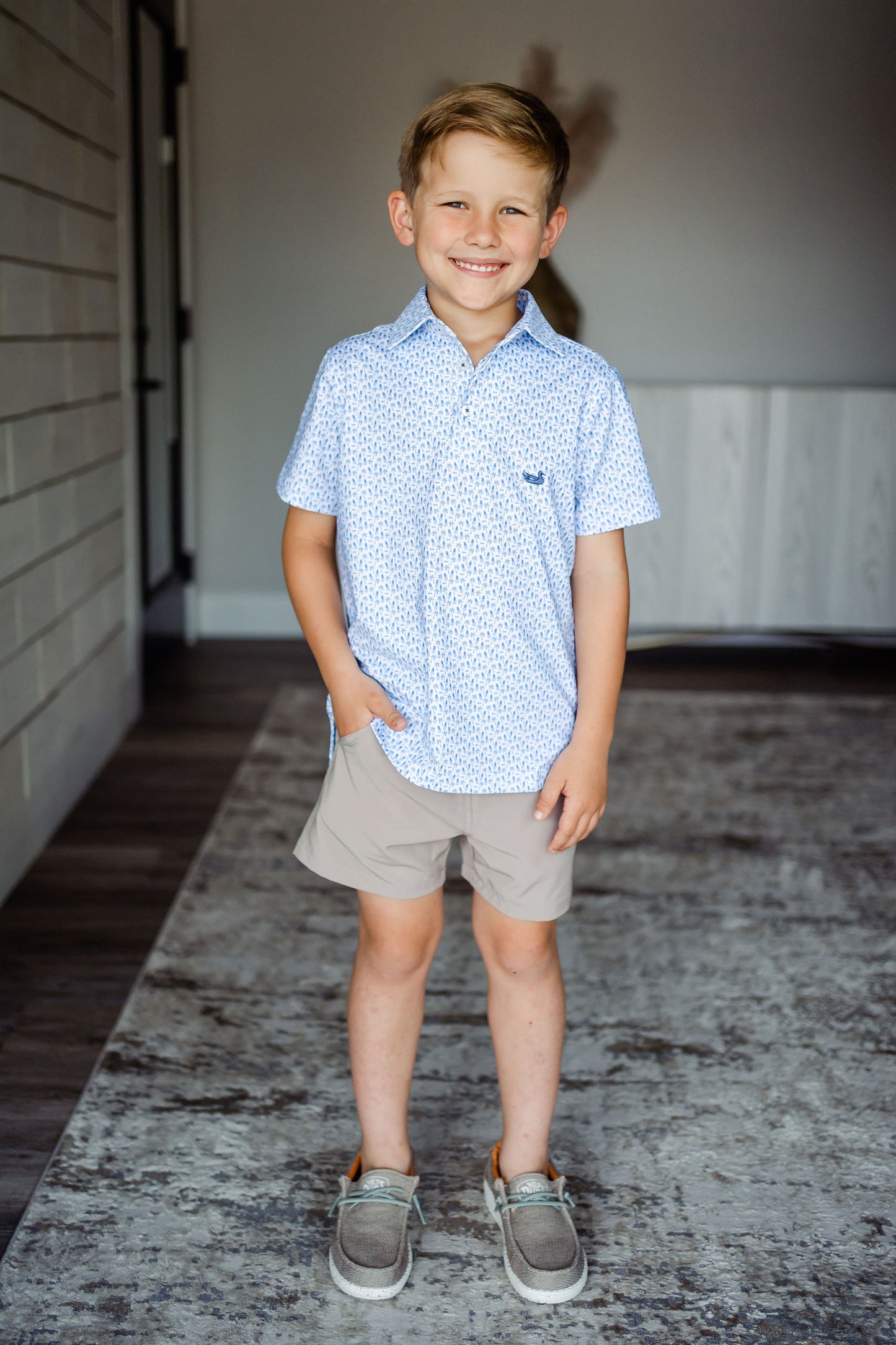 Boys Southern Marsh Flyline Performance Polo