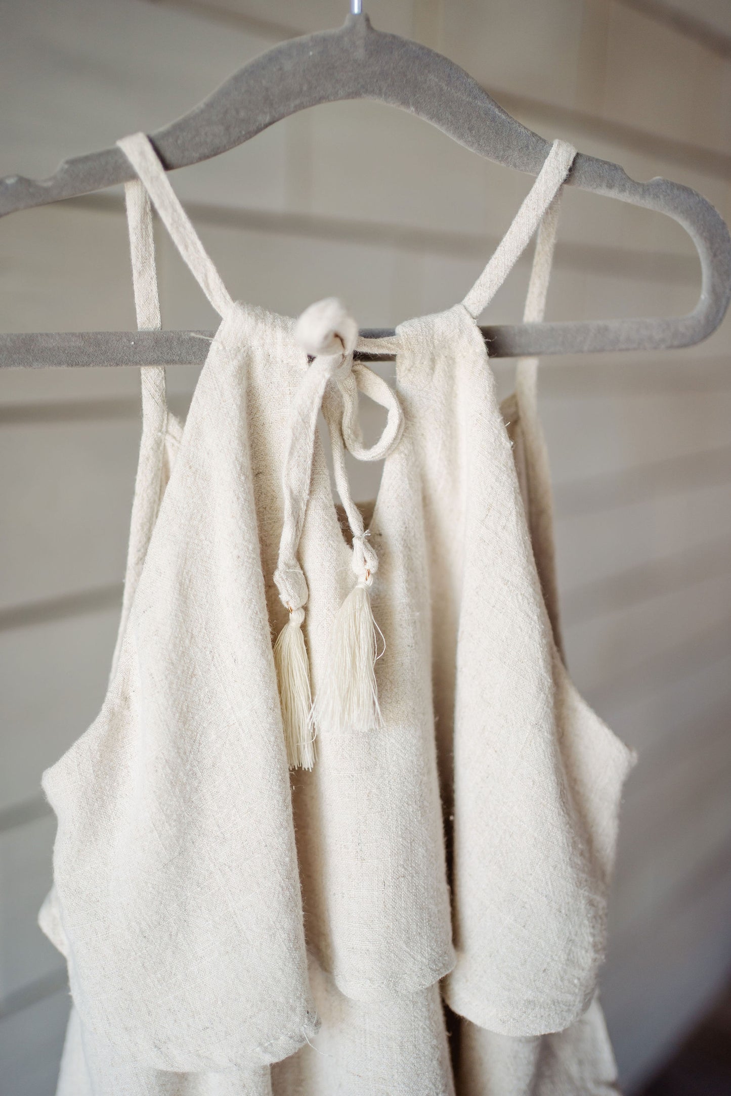 Taryn Tiered Linen Top
