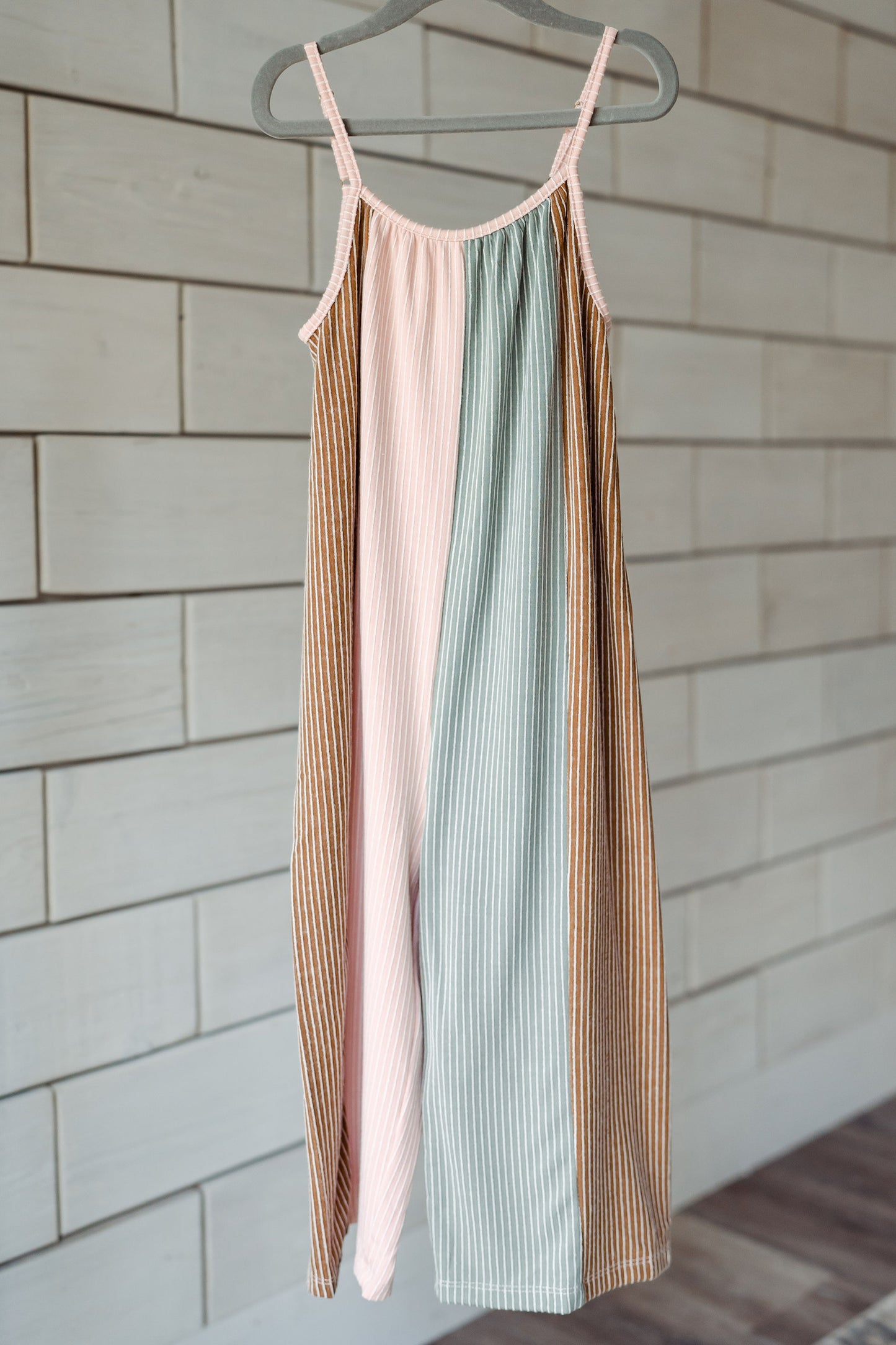 What a Combo Colorblock Jumpsuit