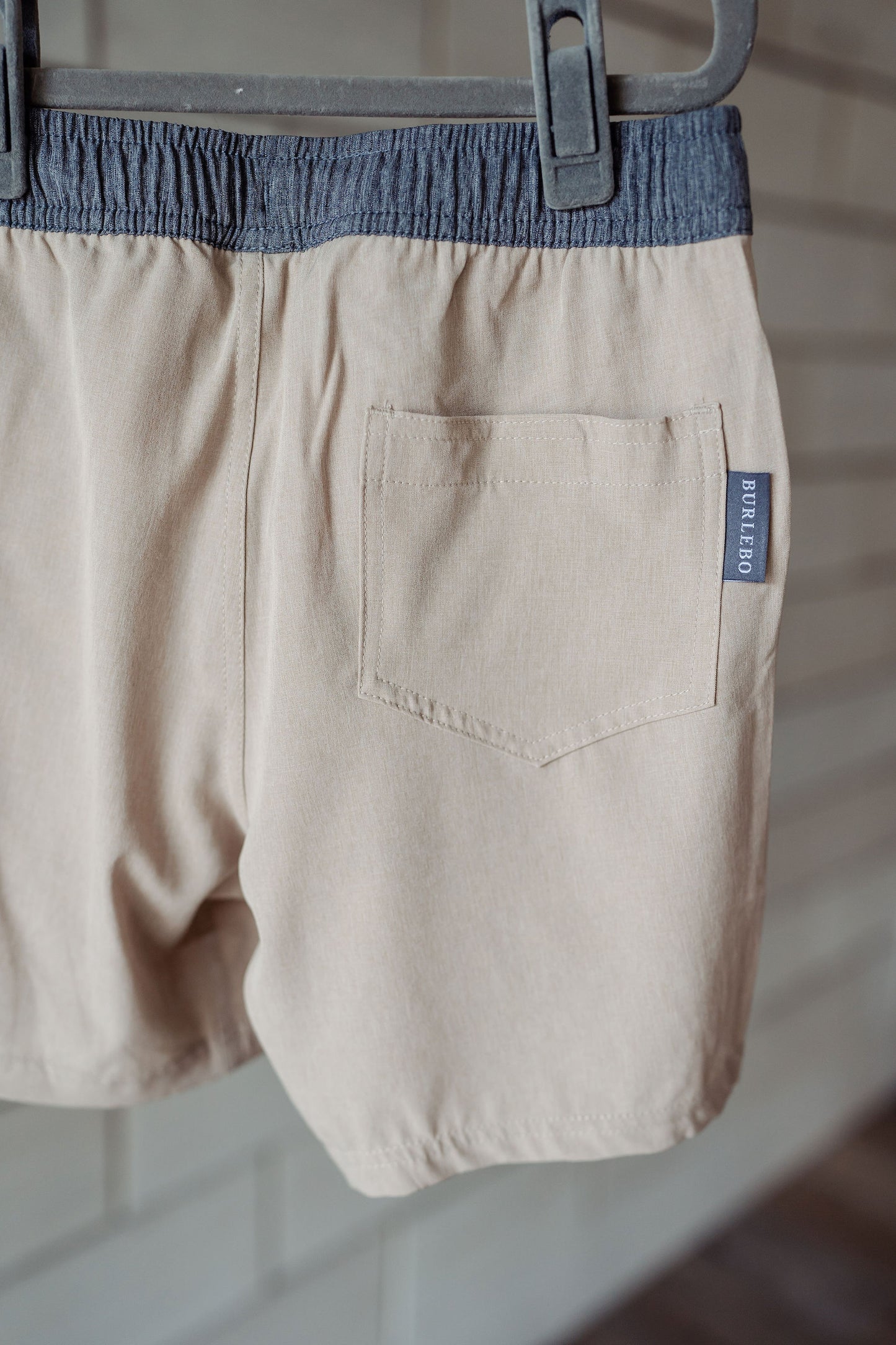 Boys Burlebo Athletic Short - Khaki