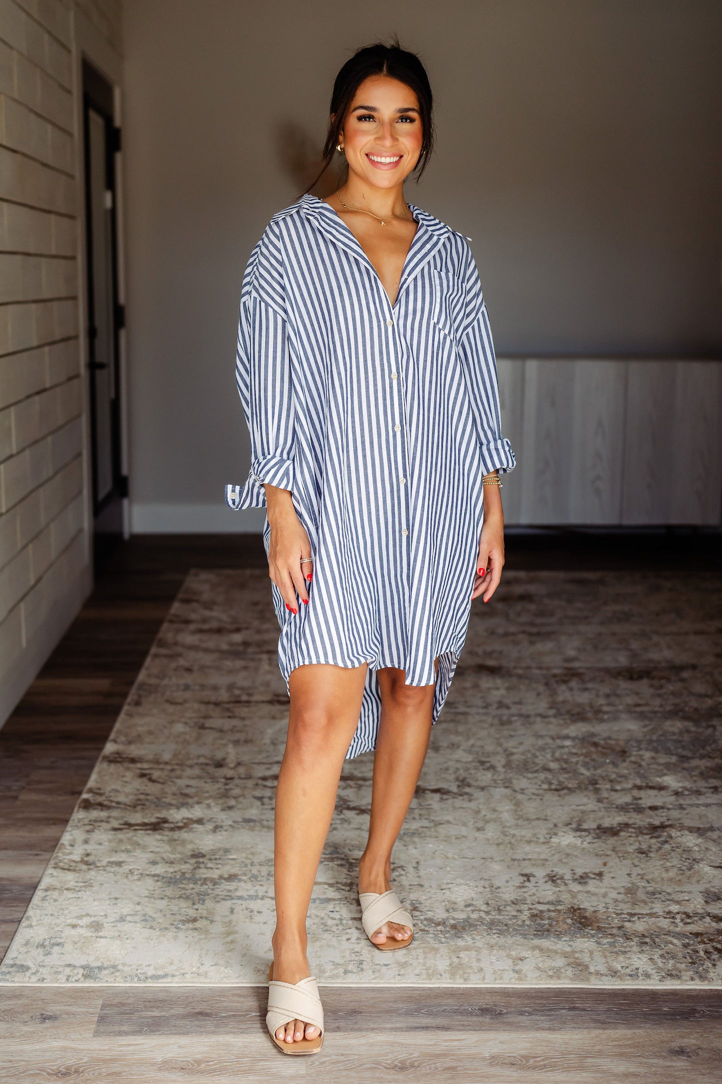 Jane Oversized Shirt Dress