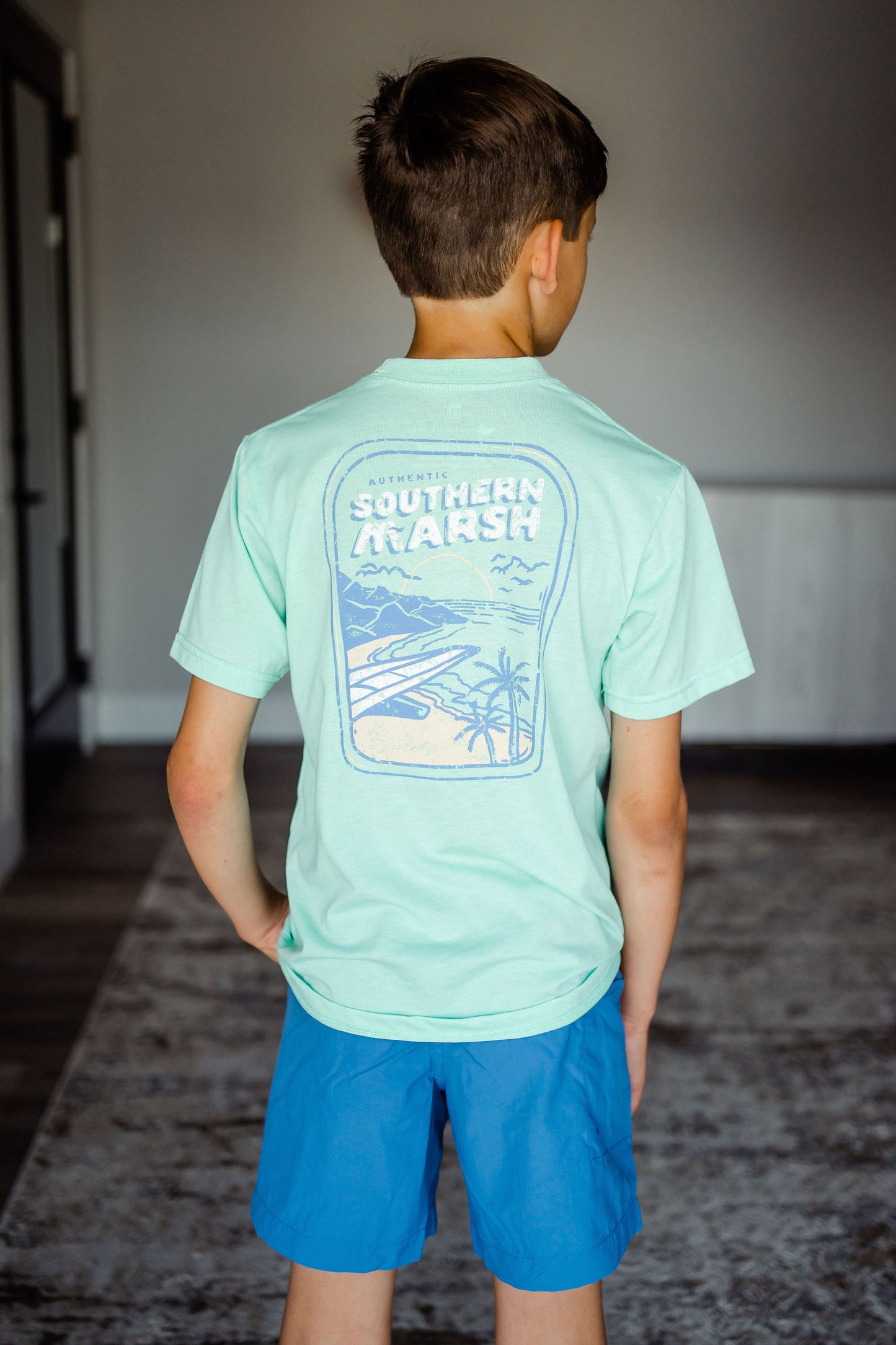 Boys Southern Marsh Distant Shores SEAWASH™ Tee