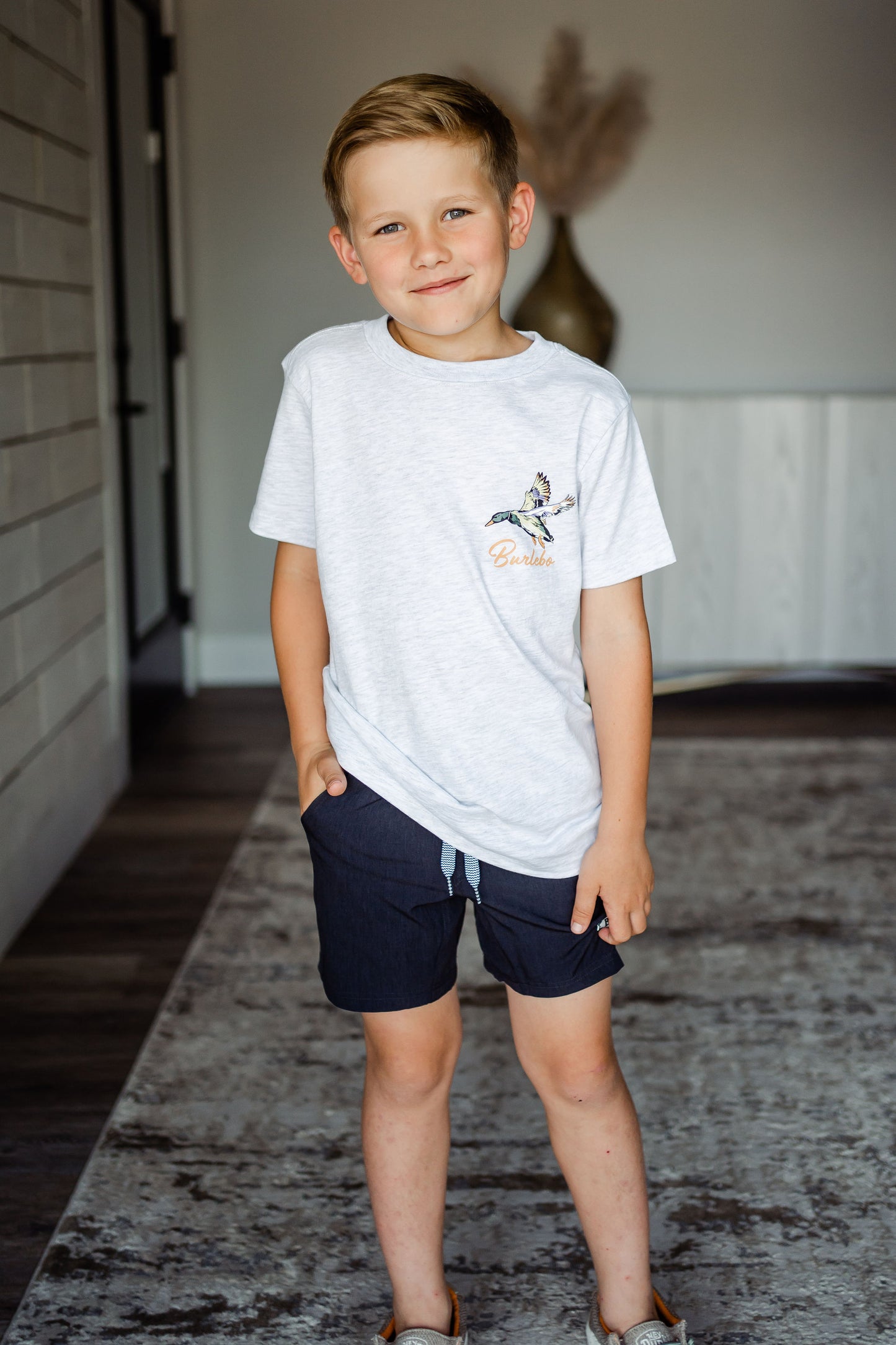 Boys Burlebo Diving Duck Tee