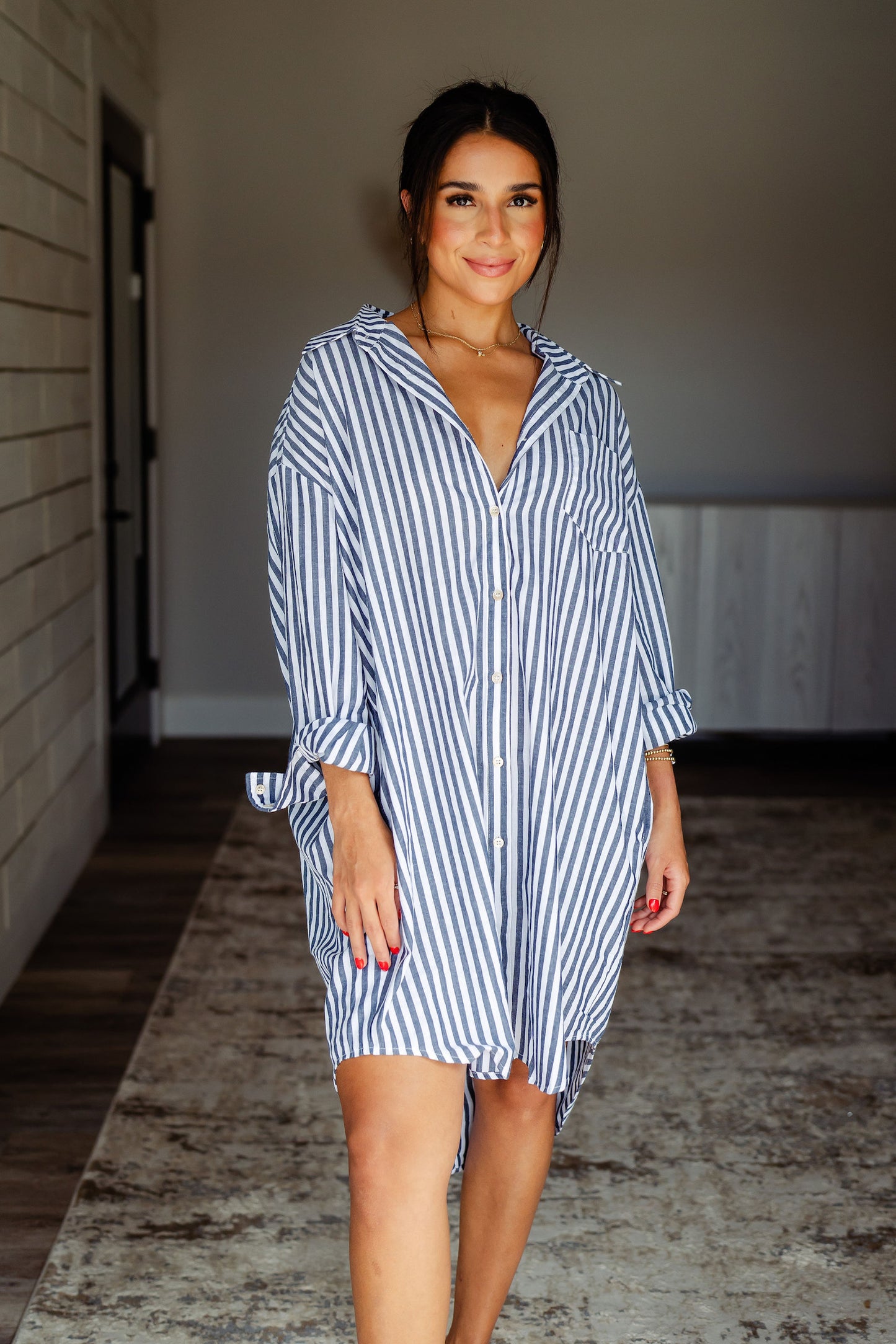 Jane Oversized Shirt Dress