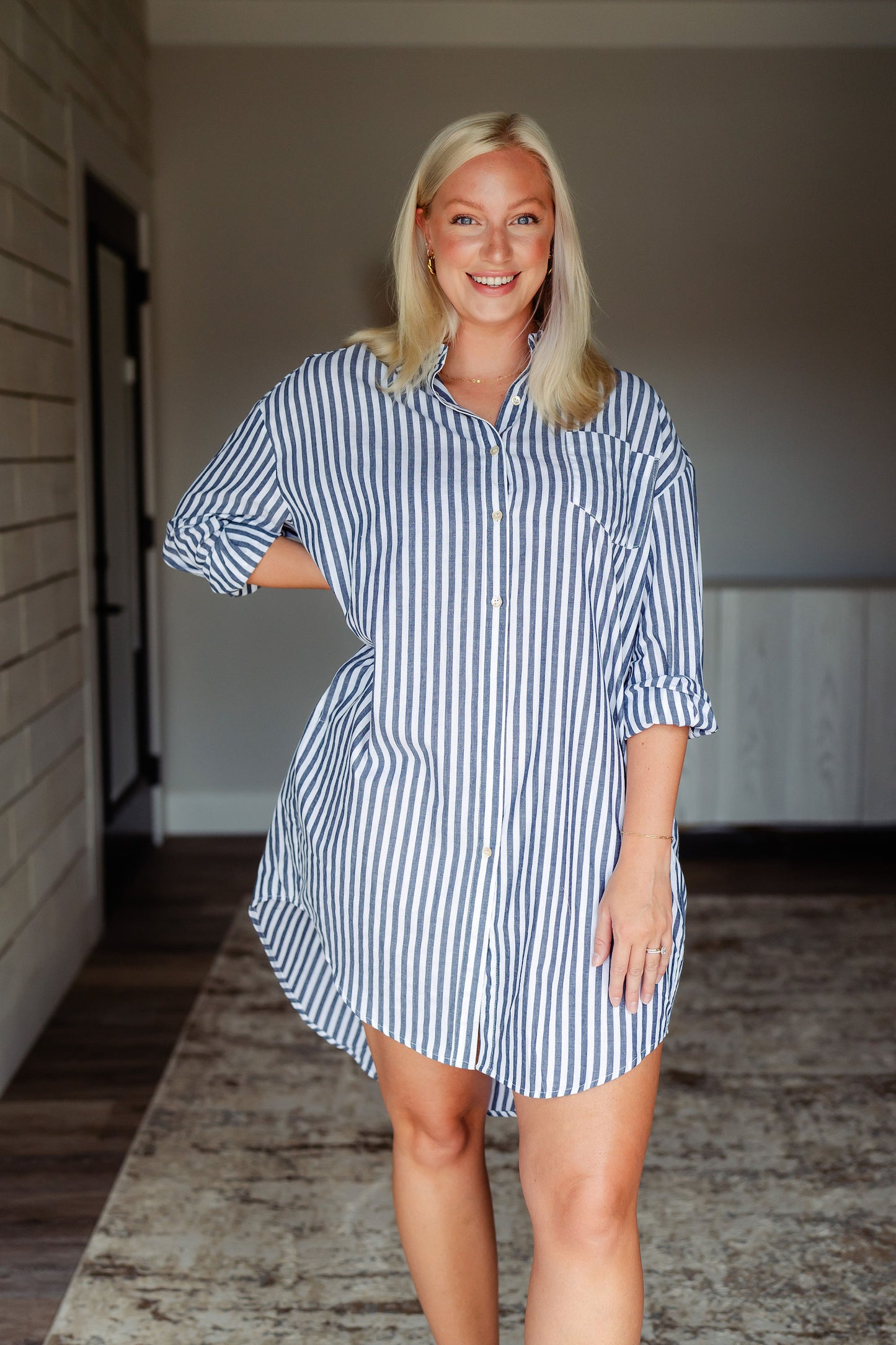 Jane Oversized Shirt Dress