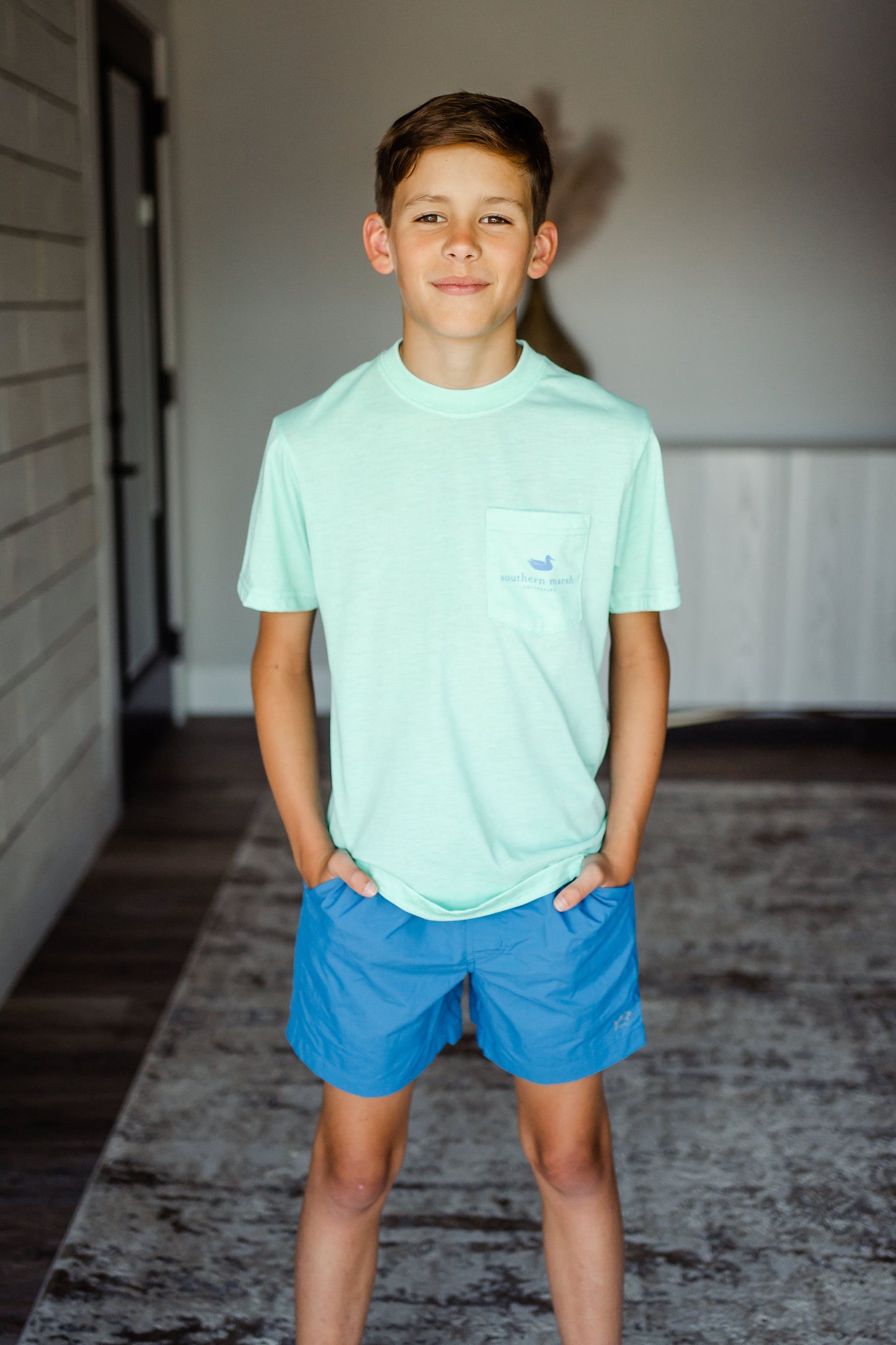 Boys Southern Marsh Distant Shores SEAWASH™ Tee