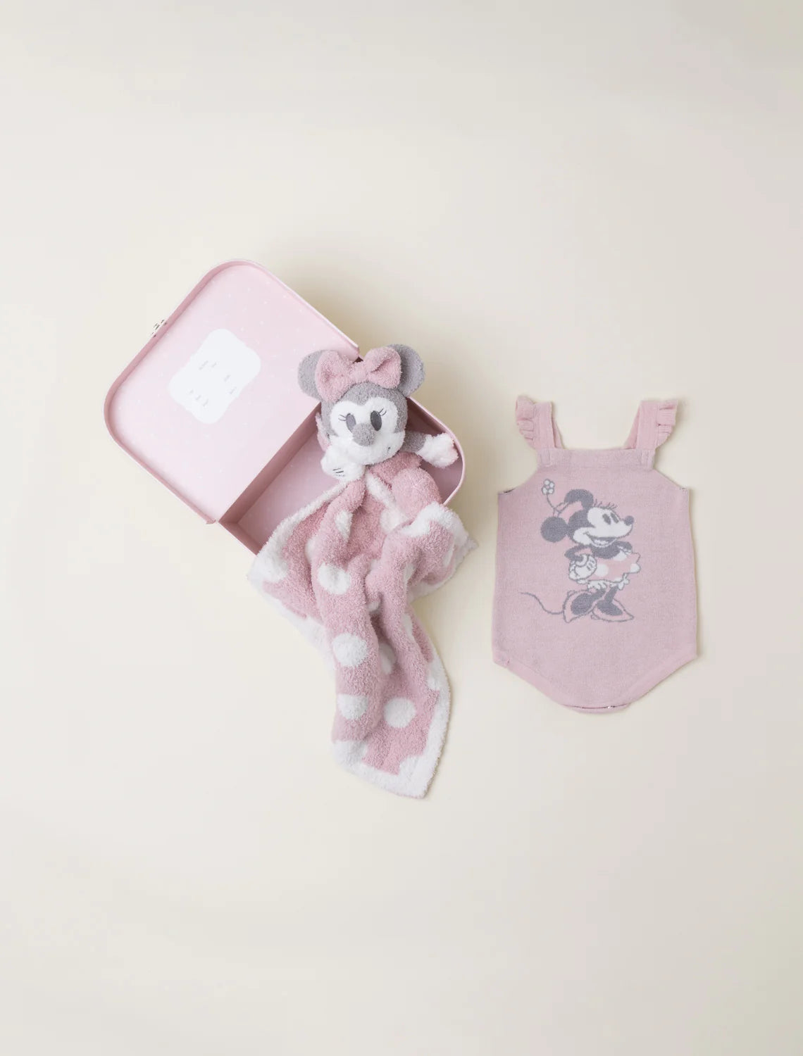 Barefoot Dreams CozyChic Ultra Lite Minnie Mouse Infant Set