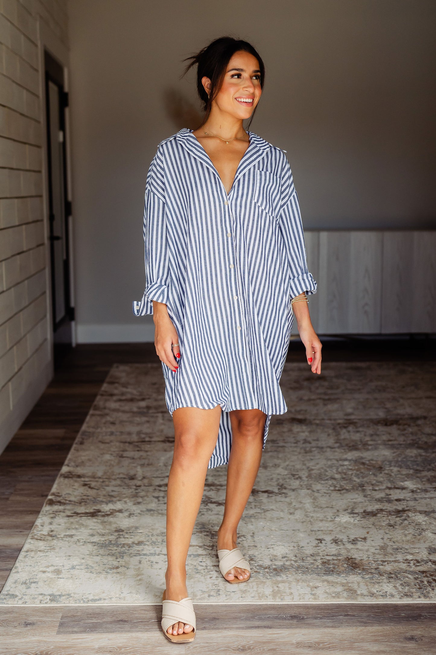 Jane Oversized Shirt Dress