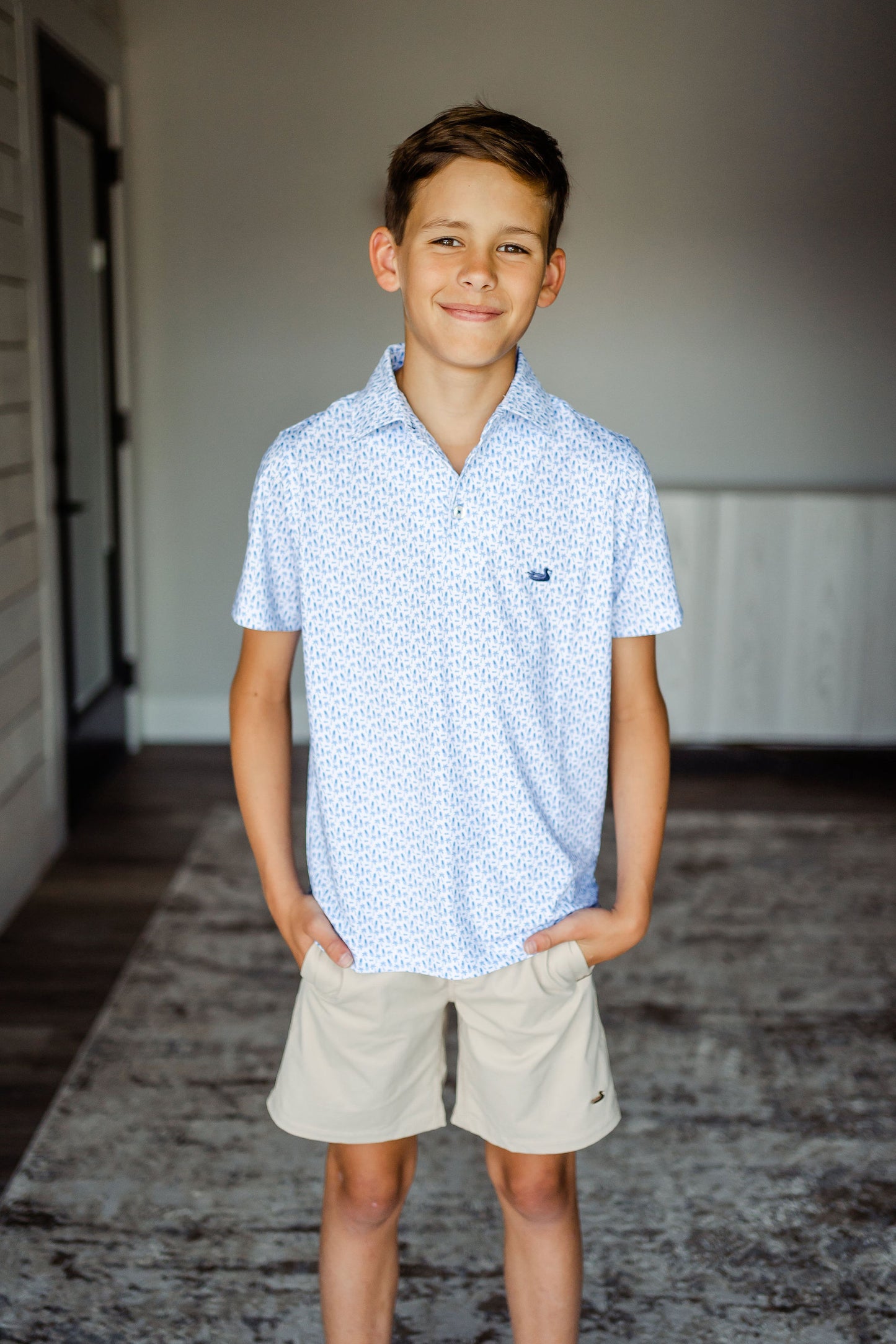 Boys Southern Marsh Flyline Performance Polo