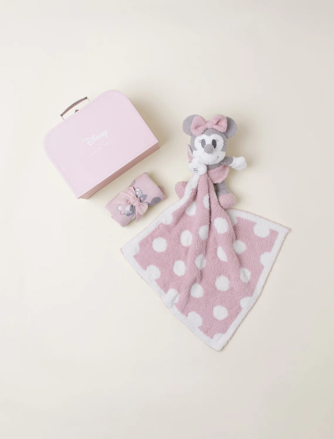 Barefoot Dreams CozyChic Ultra Lite Minnie Mouse Infant Set